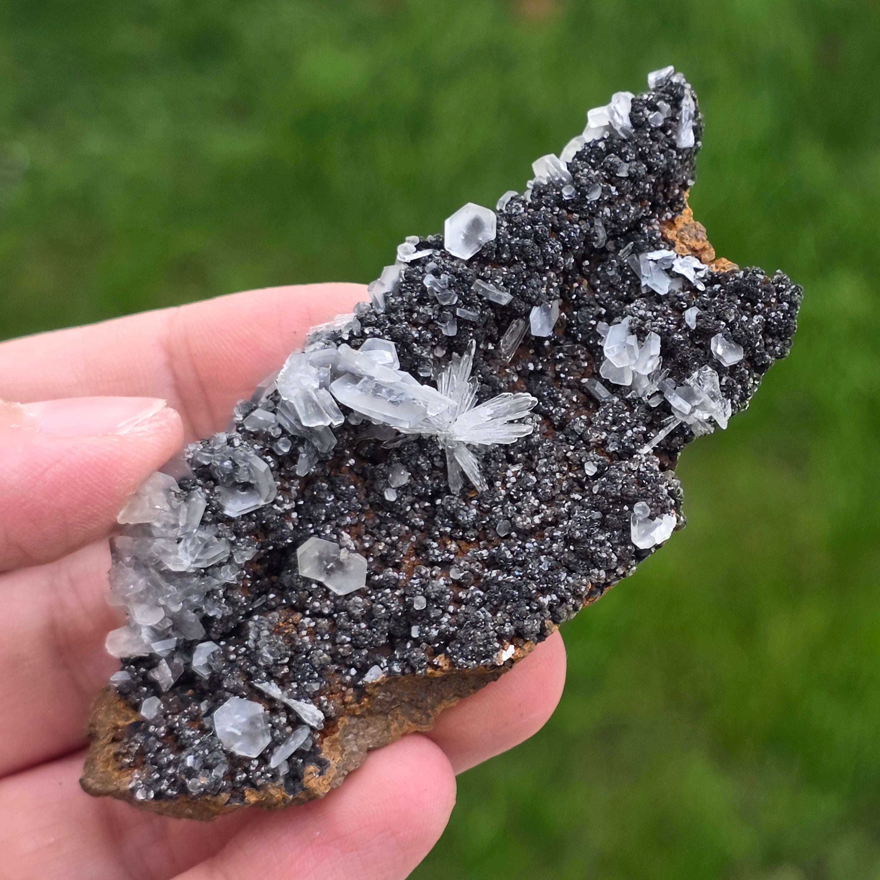 Calcit „Mouse Ear” din Mexic – specimen mineral natural | Model 3