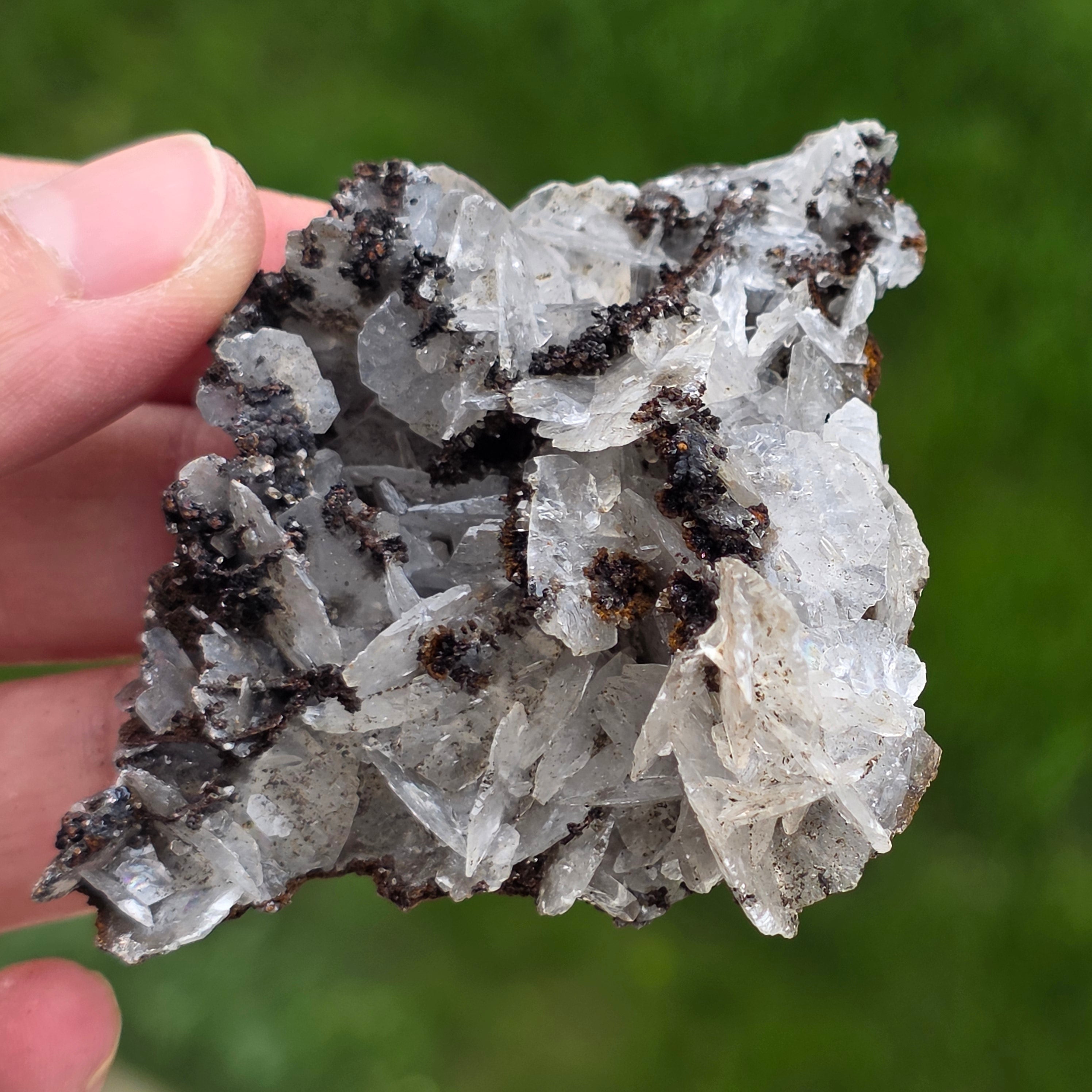 Calcit „Mouse Ear” din Mexic – specimen mineral natural | Model 5