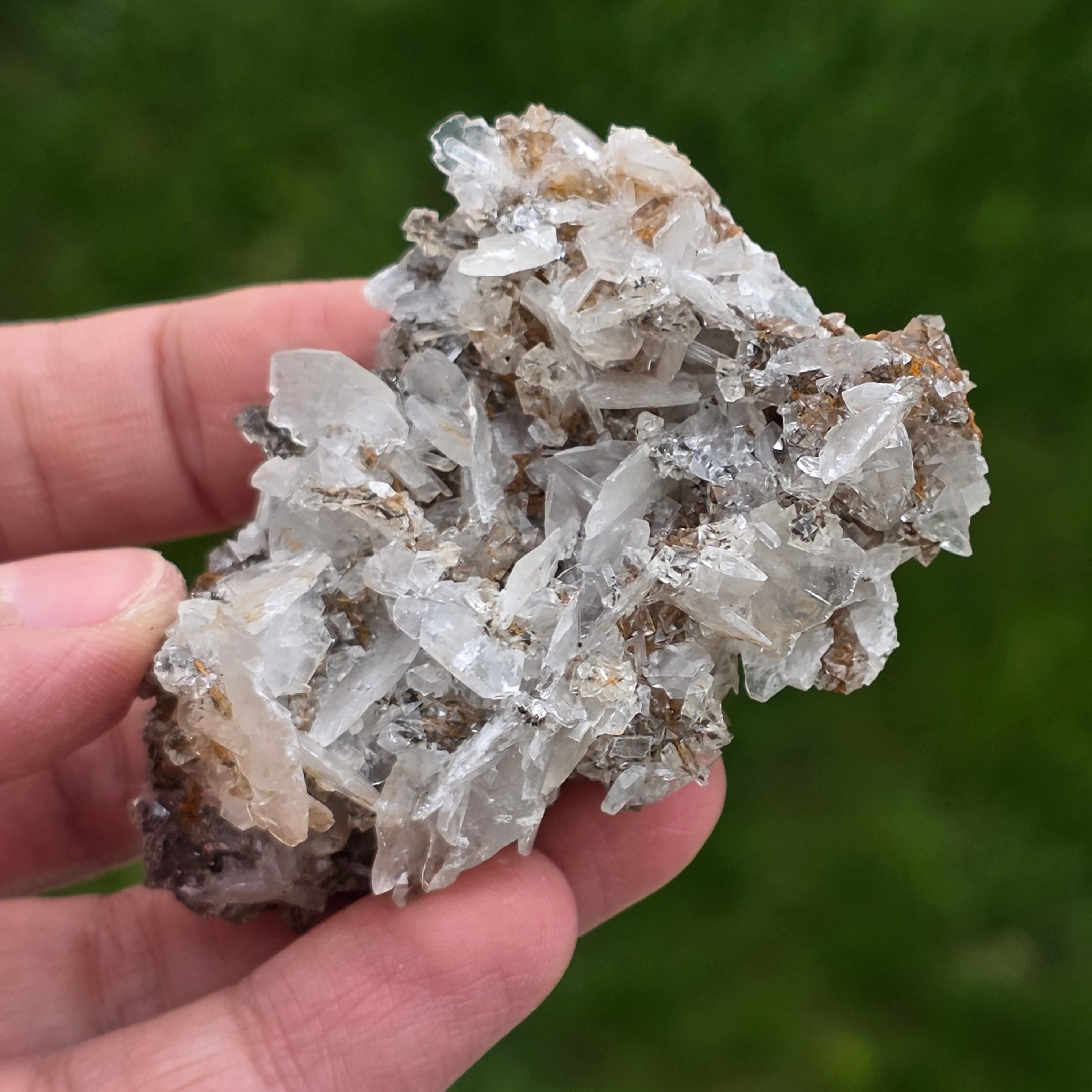 Calcit „Mouse Ear” din Mexic – specimen mineral natural | Model 6