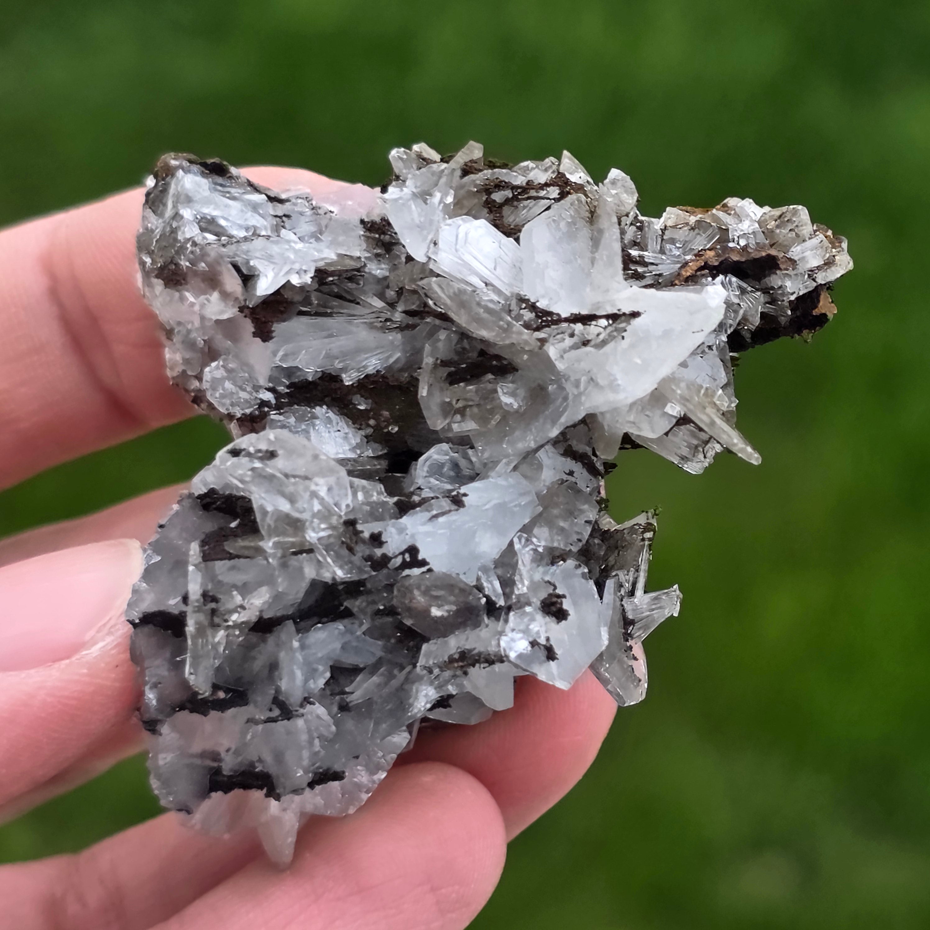 Calcit „Mouse Ear” din Mexic – specimen mineral natural | Model 8