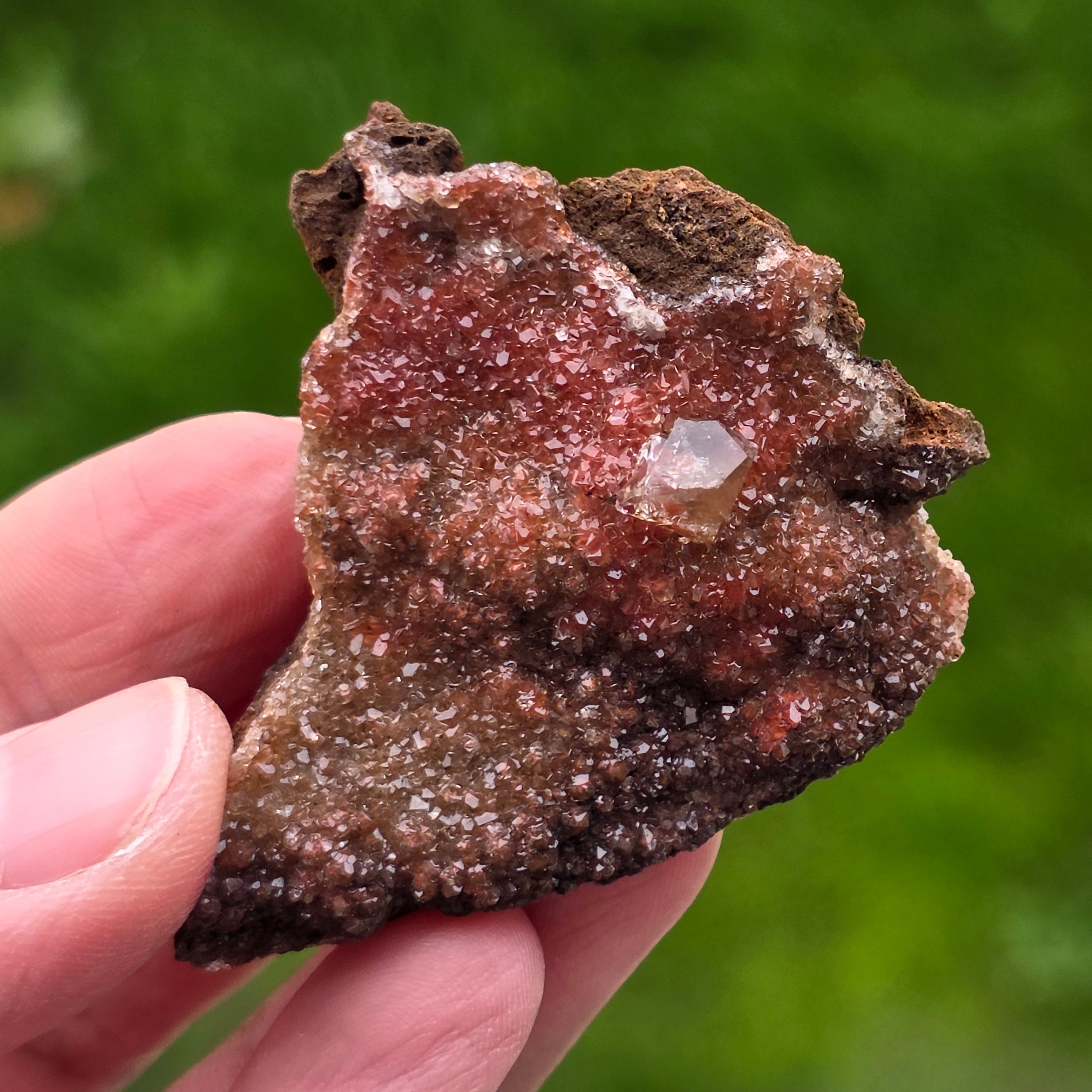 Calcit roz Diamond – specimen mineral din Mexic | Model 1