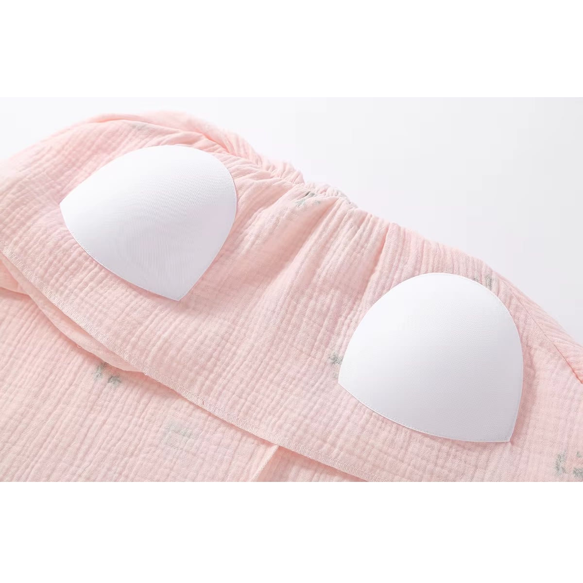 Camasa de noapte "Calm Night" din bumbac, PJ027, Roz - poza 5