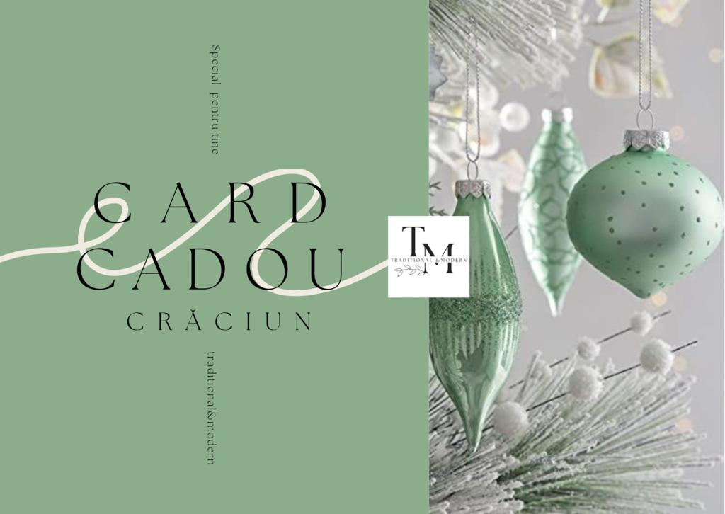 Card cadou Crăciun - 400 LEI