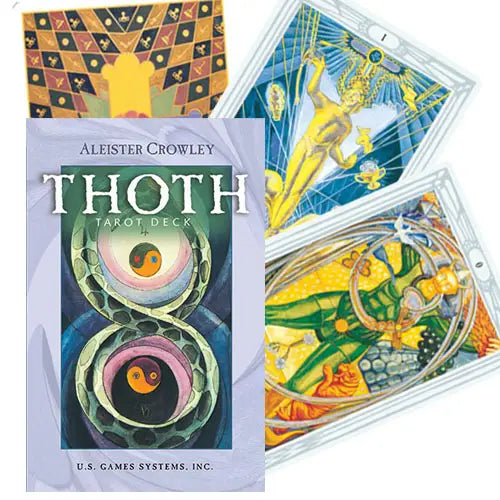Cărți Tarot | Aleister Crowley Thoth Tarot - simboluri egiptene
