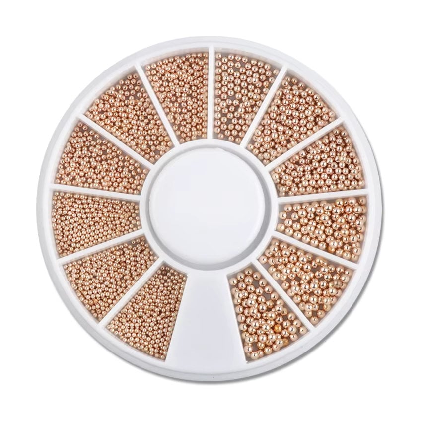 Caviar unghii Marquise, CAV04, Rose gold - poza 1