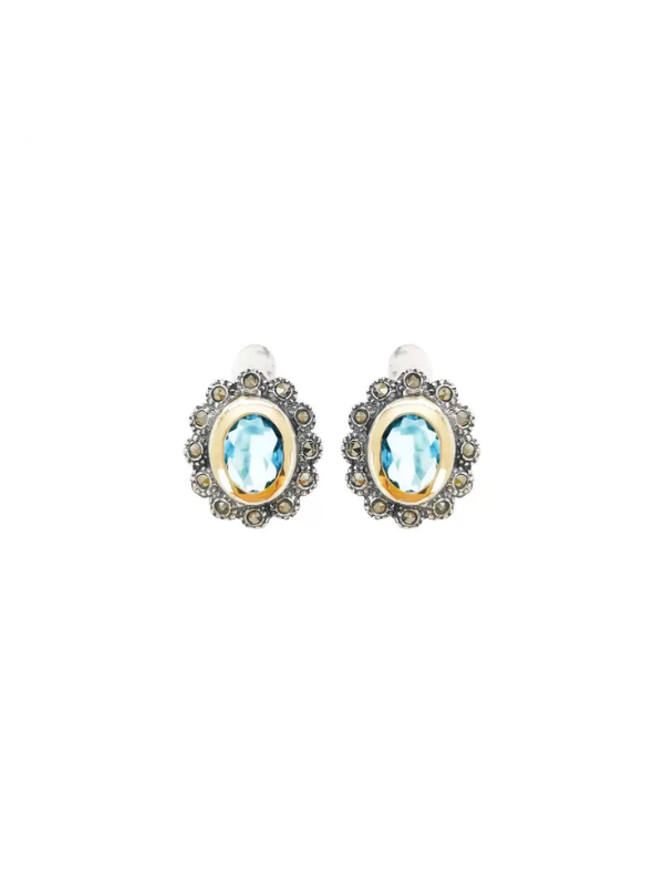 Cercei Argint Marcasite - Marissa