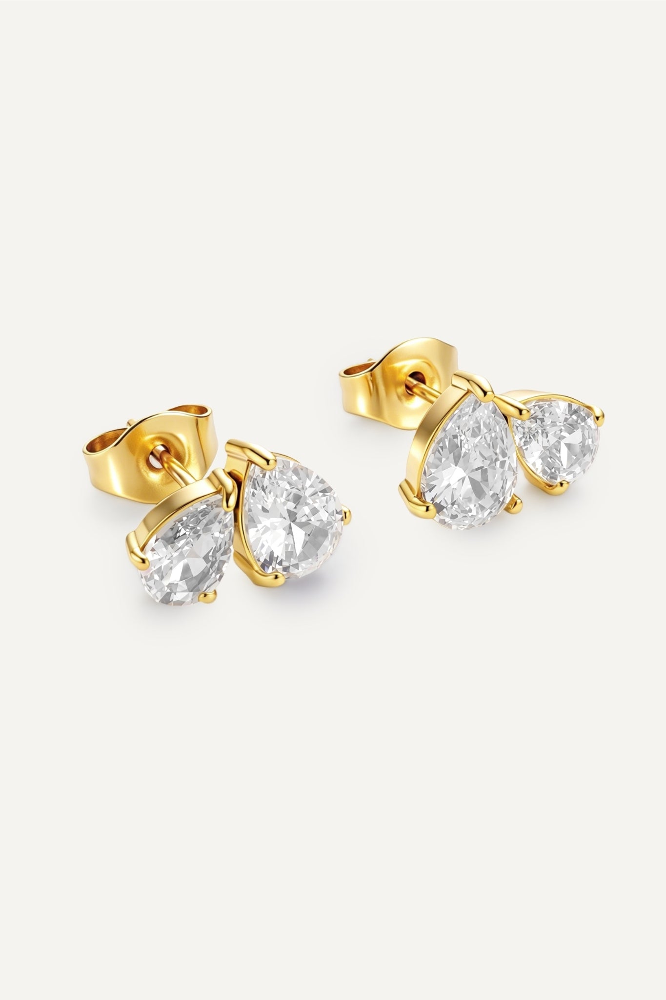 Cercei Double Pear - GOLD