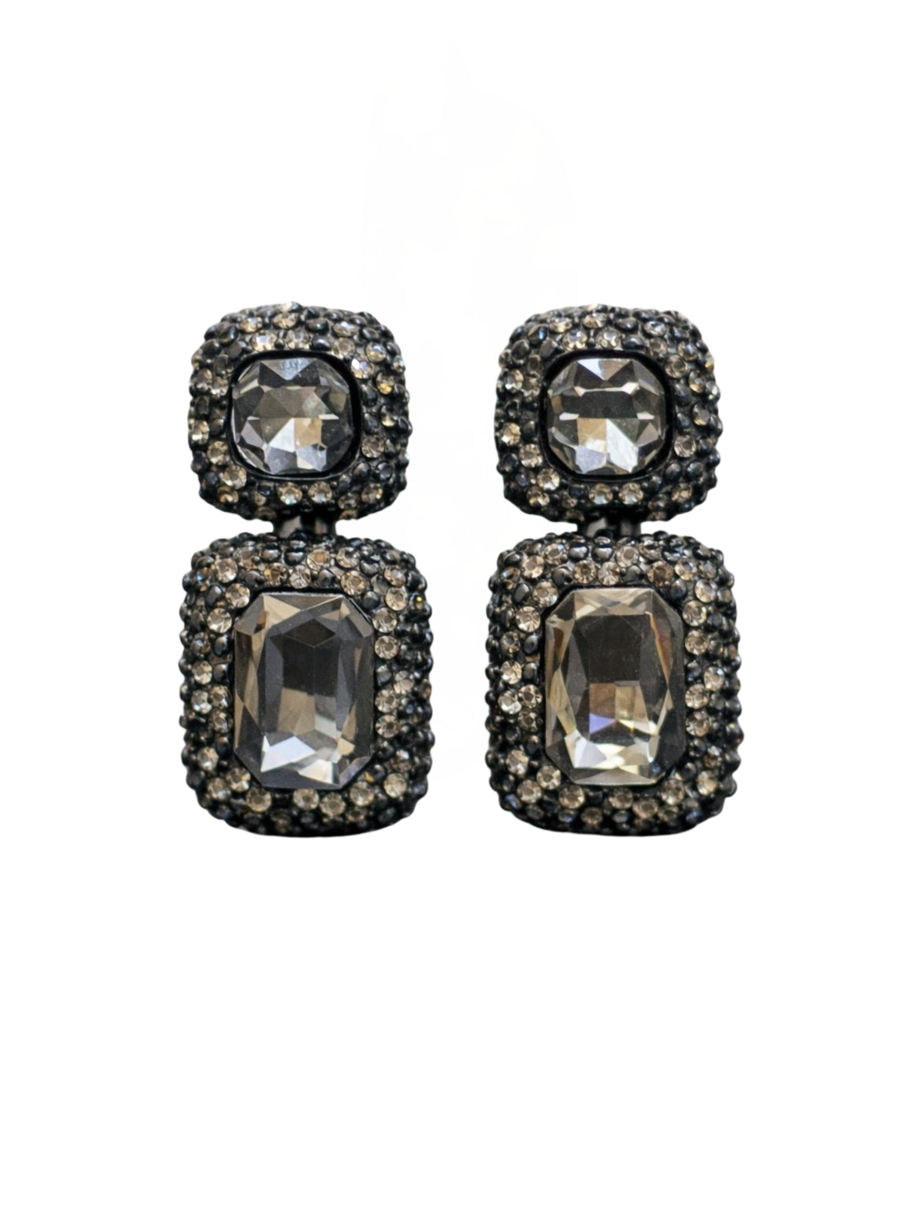 Cercei Eleganti “Diamond”, Argintii - Default Title