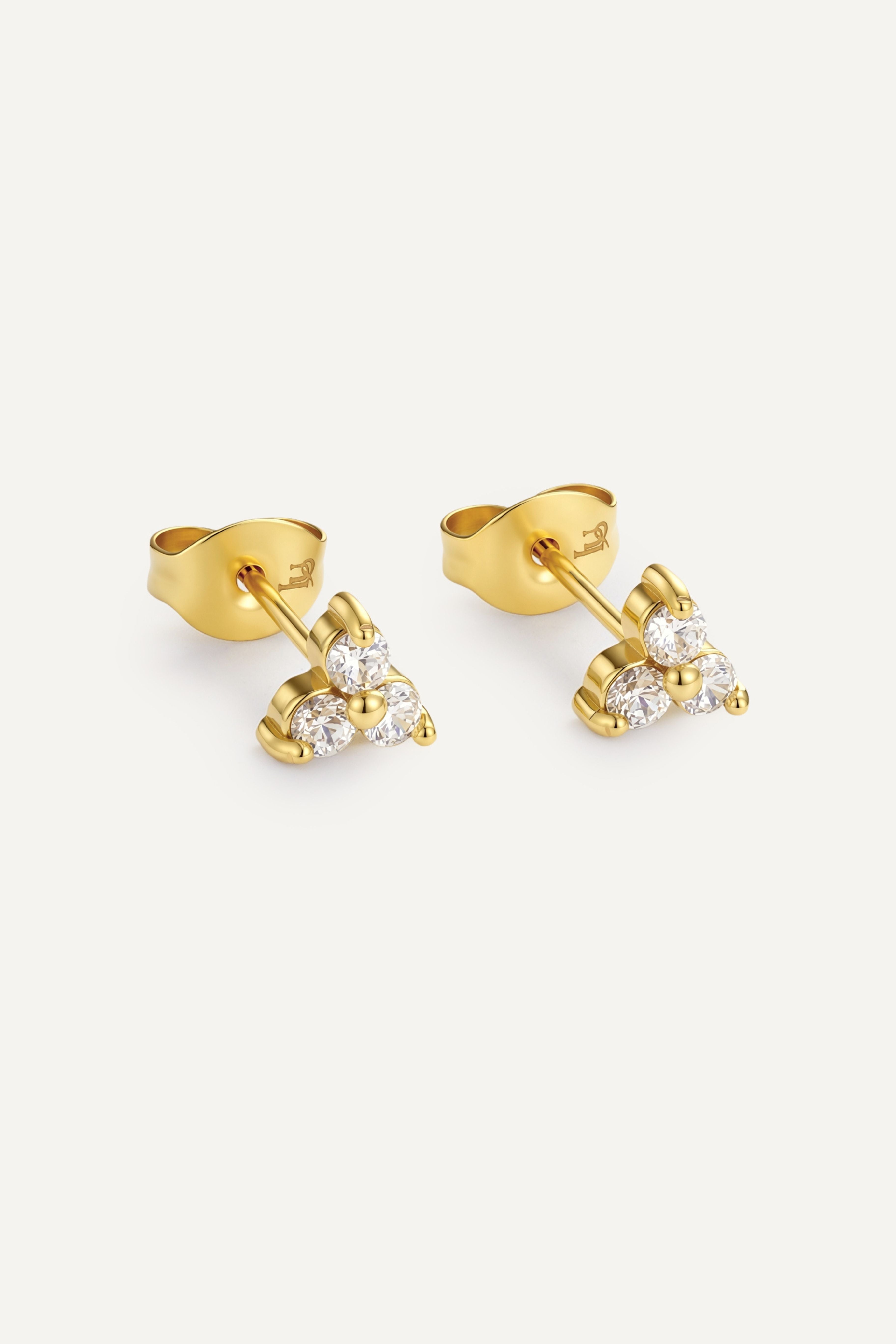 Cercei Trio Stud - Gold