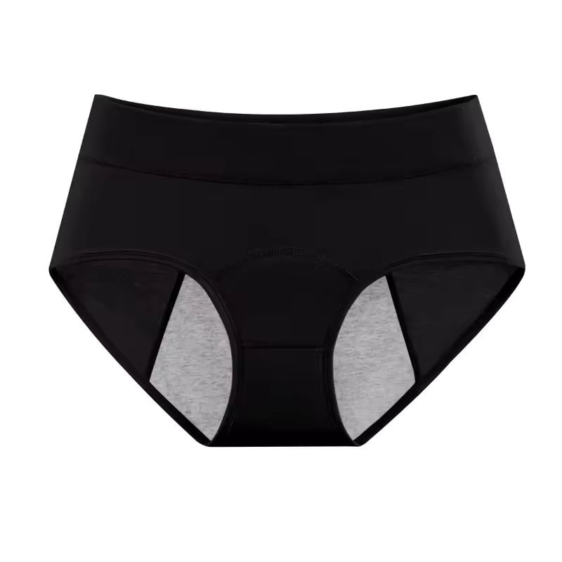 Chiloti Menstruali, Reutilizabili, Bumbac, CH073, Negru - poza 1