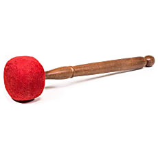 Ciocănel din lemn XL pentru bol tibetan – felt extra heavy 10 cm