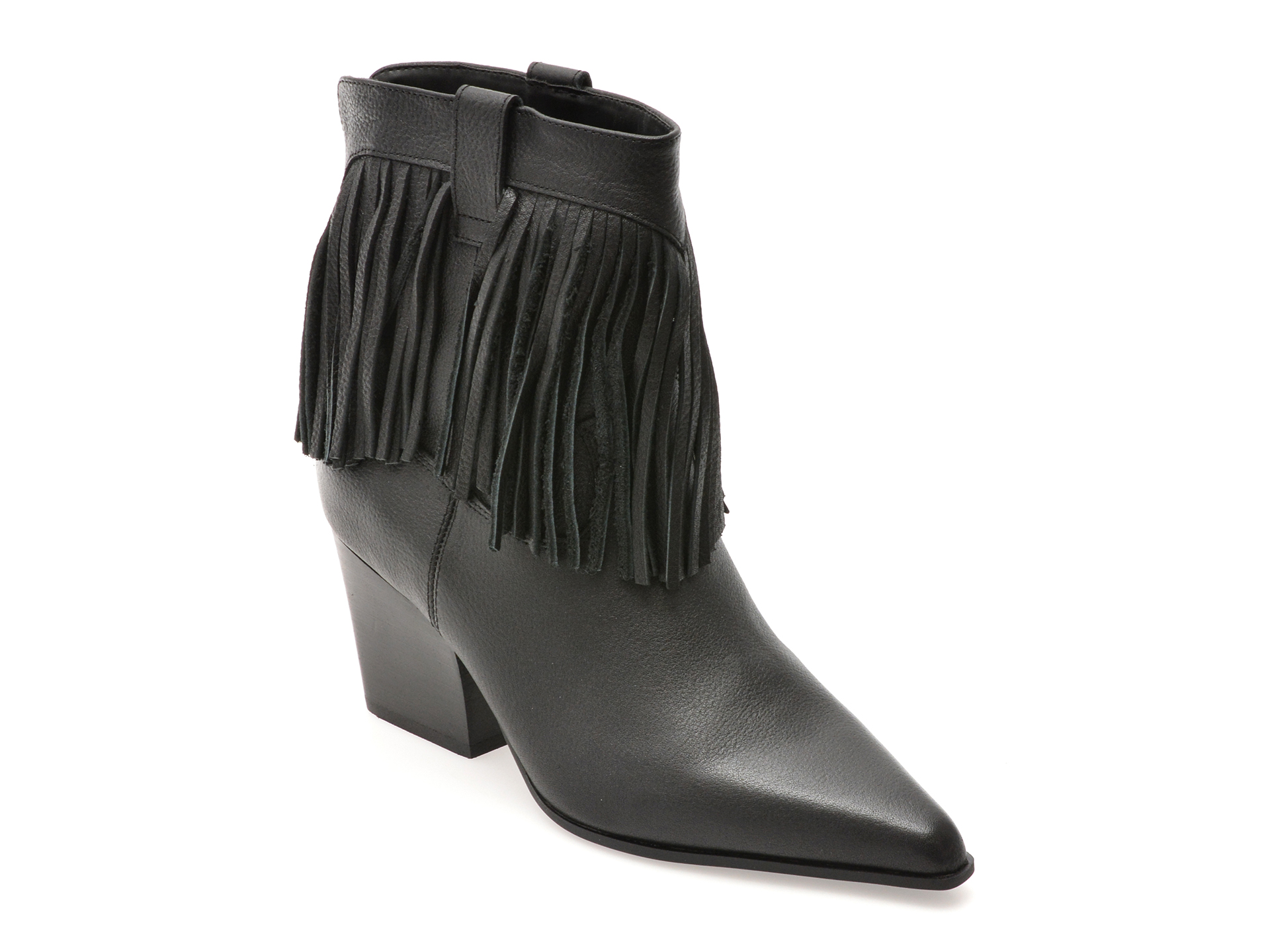 Ciocate elegante ALDO negre, JOLLENE 001, din piele naturala