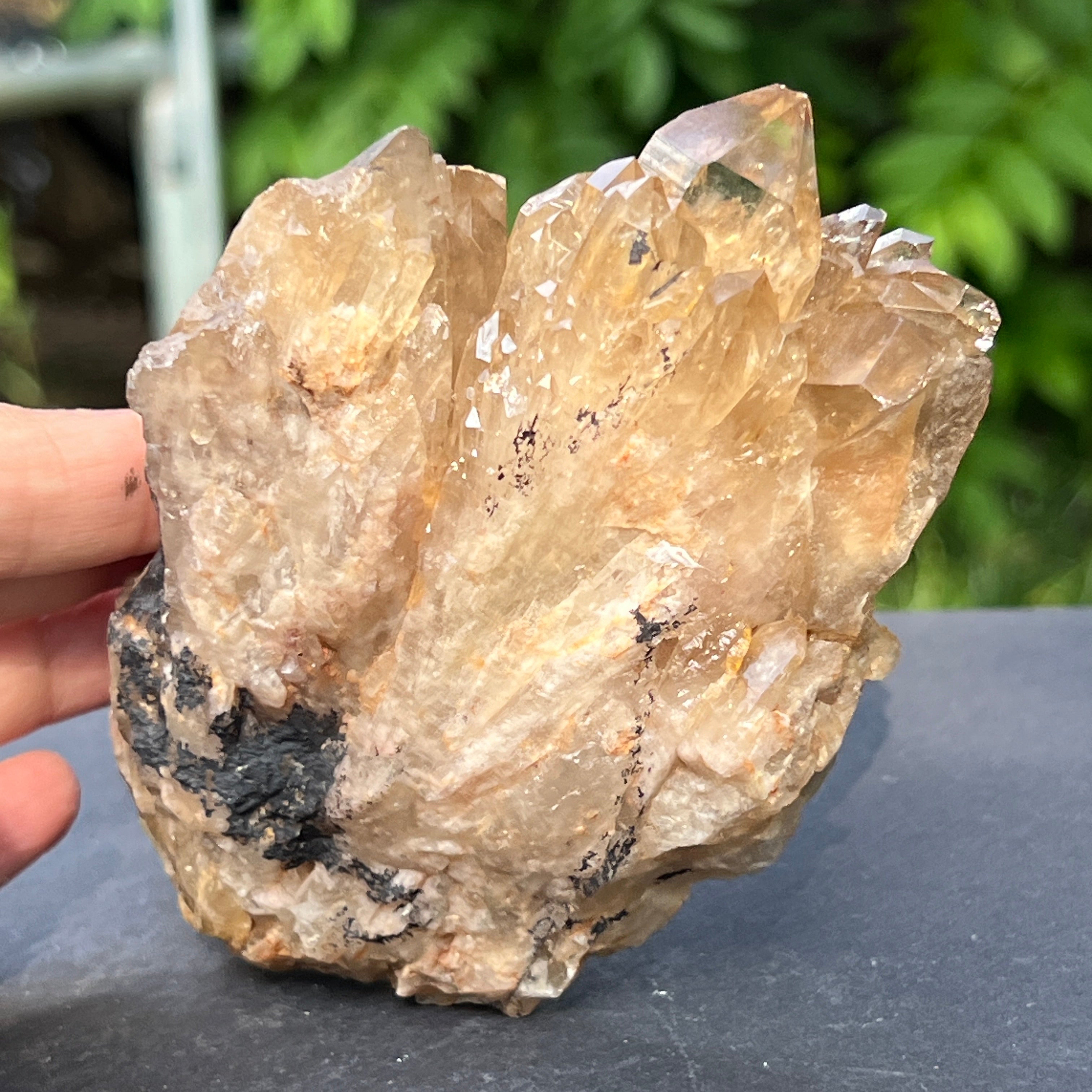 Citrin fumuriu din Congo – specimen natural, netratat | Model 6