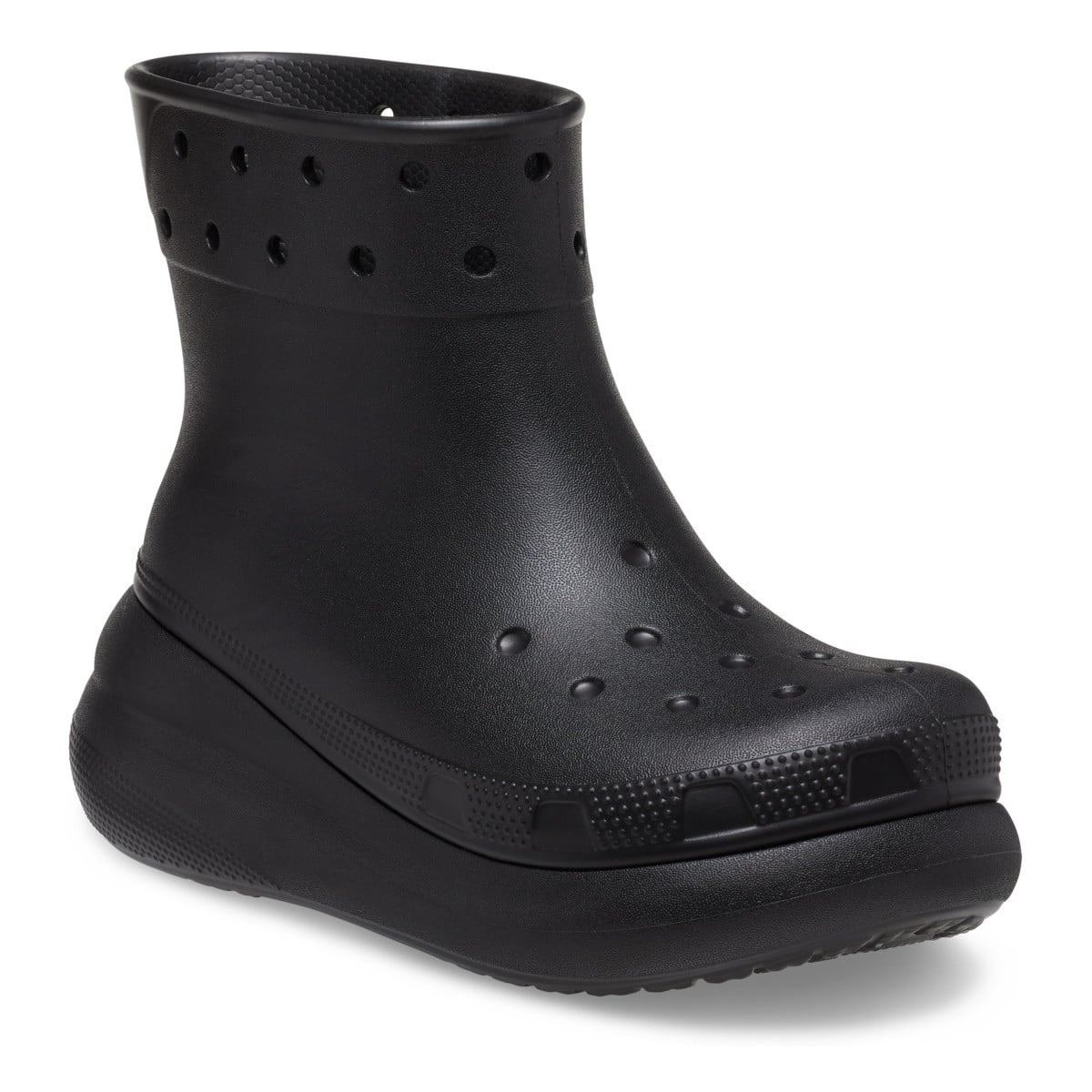 Cizme Crocs Classic Crush Rain Boot Negru - Black - poza 2