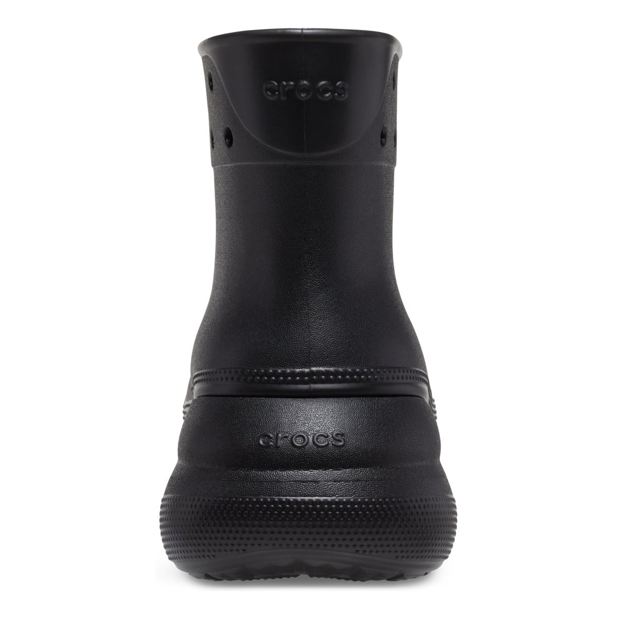 Cizme Crocs Classic Crush Rain Boot Negru - Black - poza 4