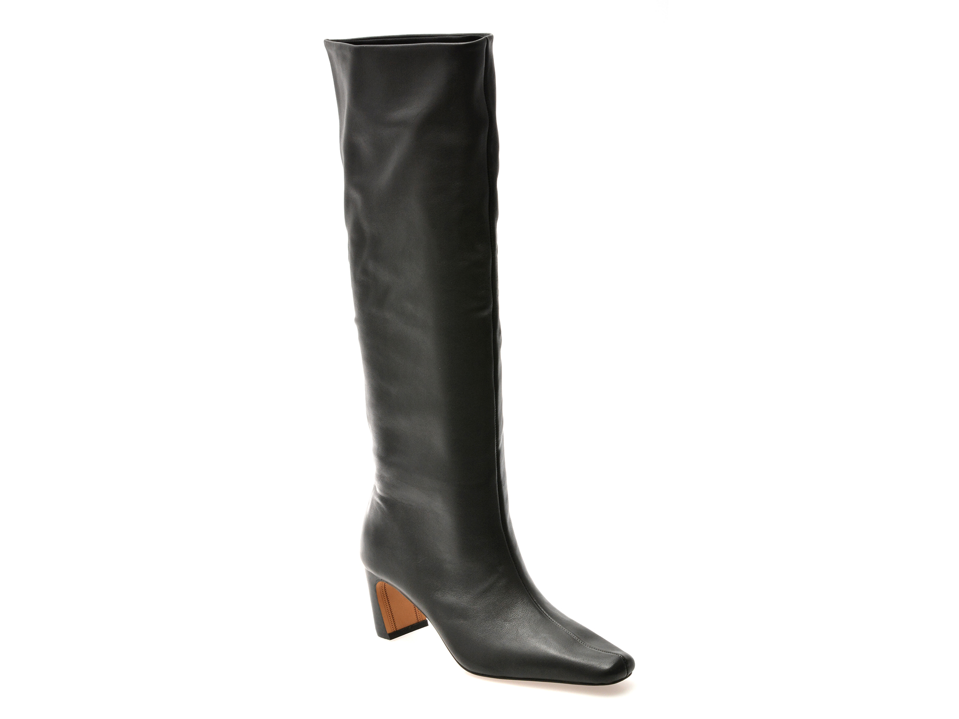 Cizme elegante ALDO negre, BETHIE 001, din piele naturala