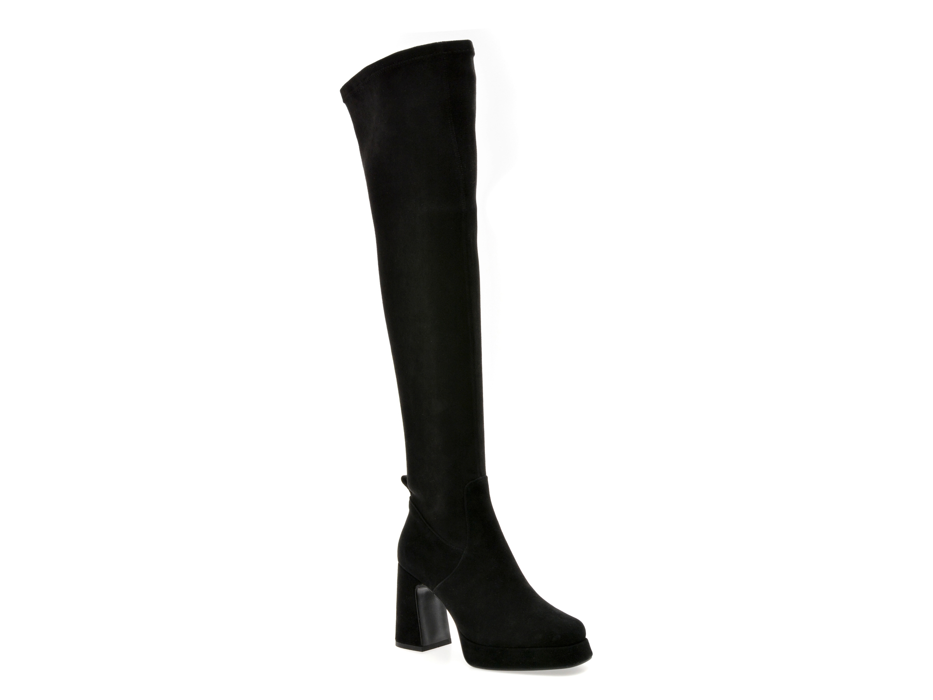 Cizme GRYXX negre, 056N969, din piele intoarsa