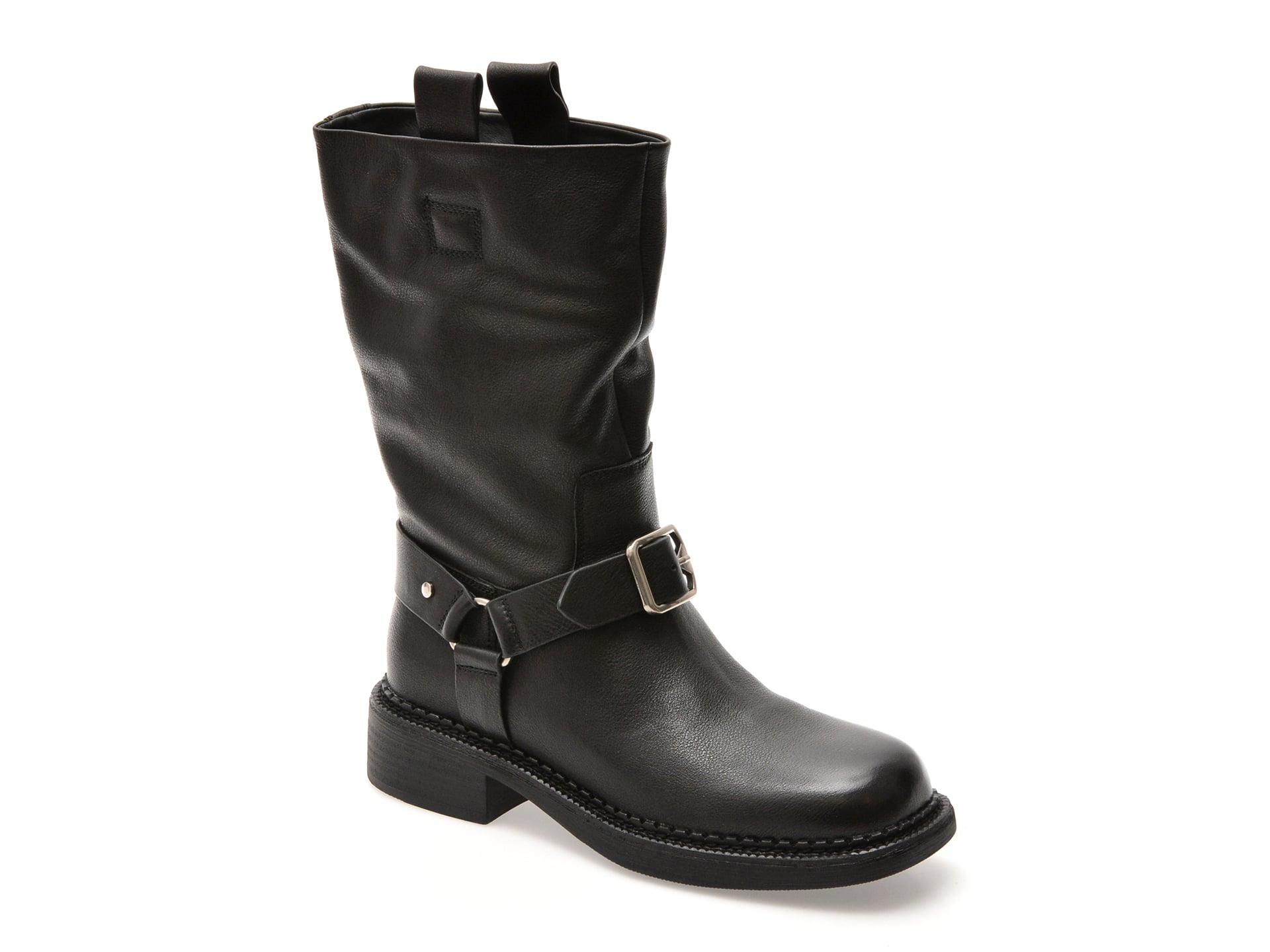 Cizme GRYXX negre, 399G2, din piele naturala