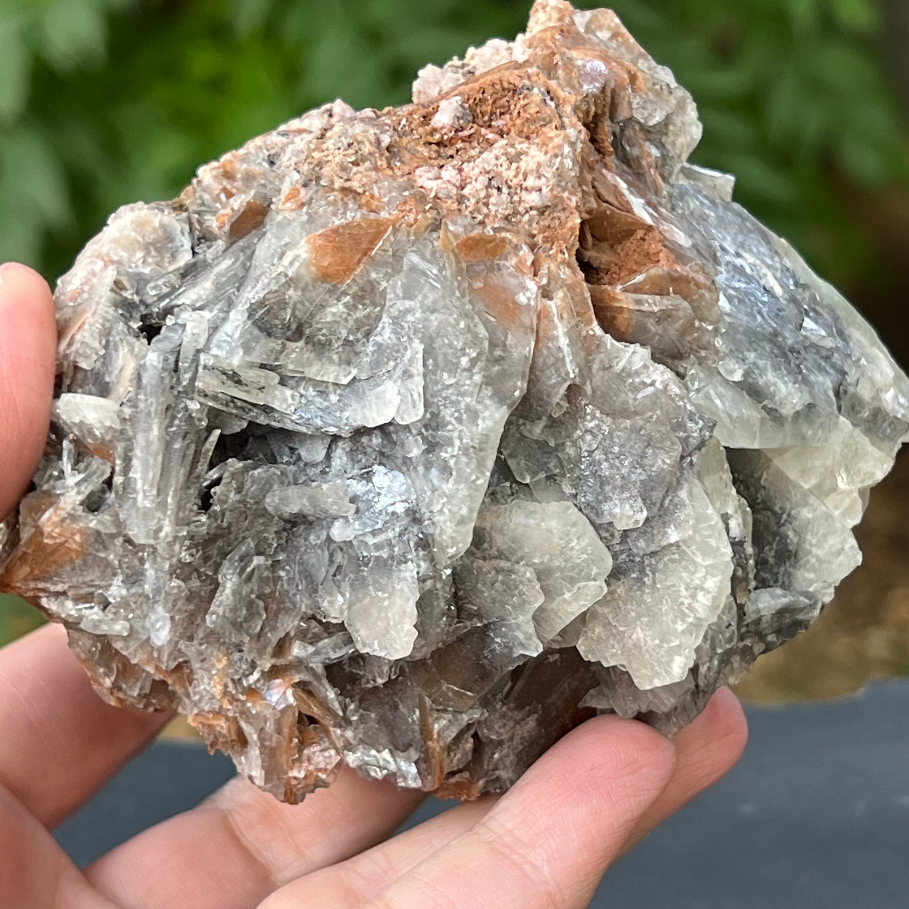 Cluster baritina piatra bruta model 2