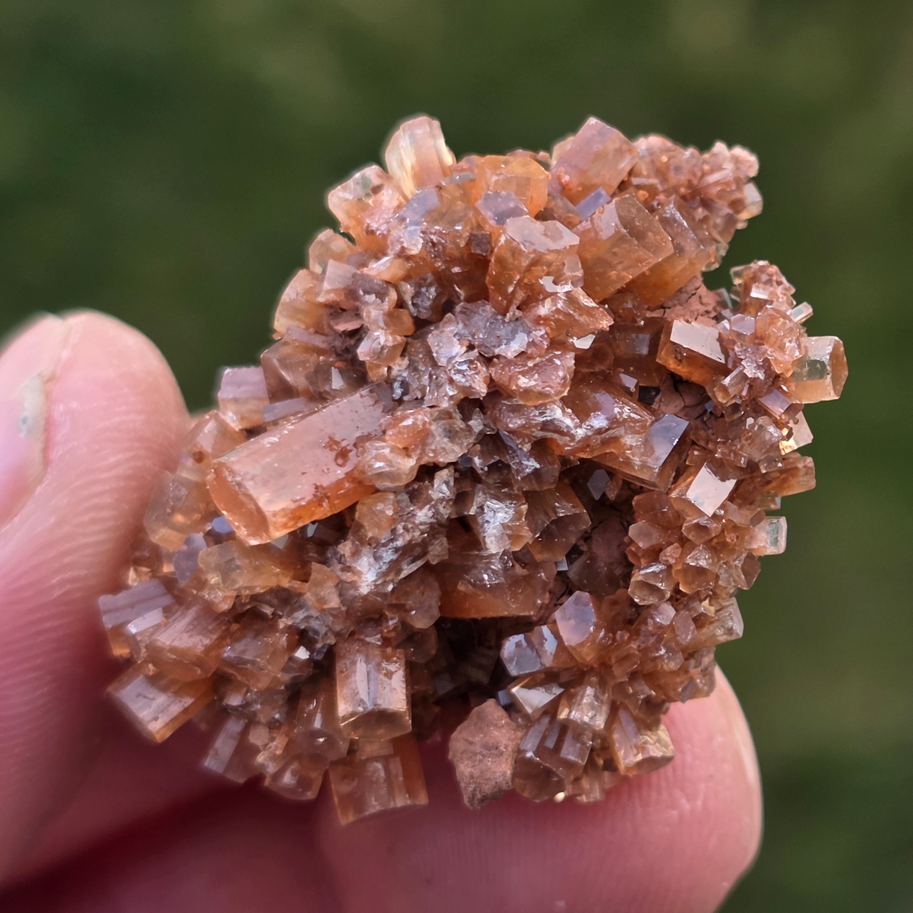 Cluster cristal aragonit din Maroc model 2