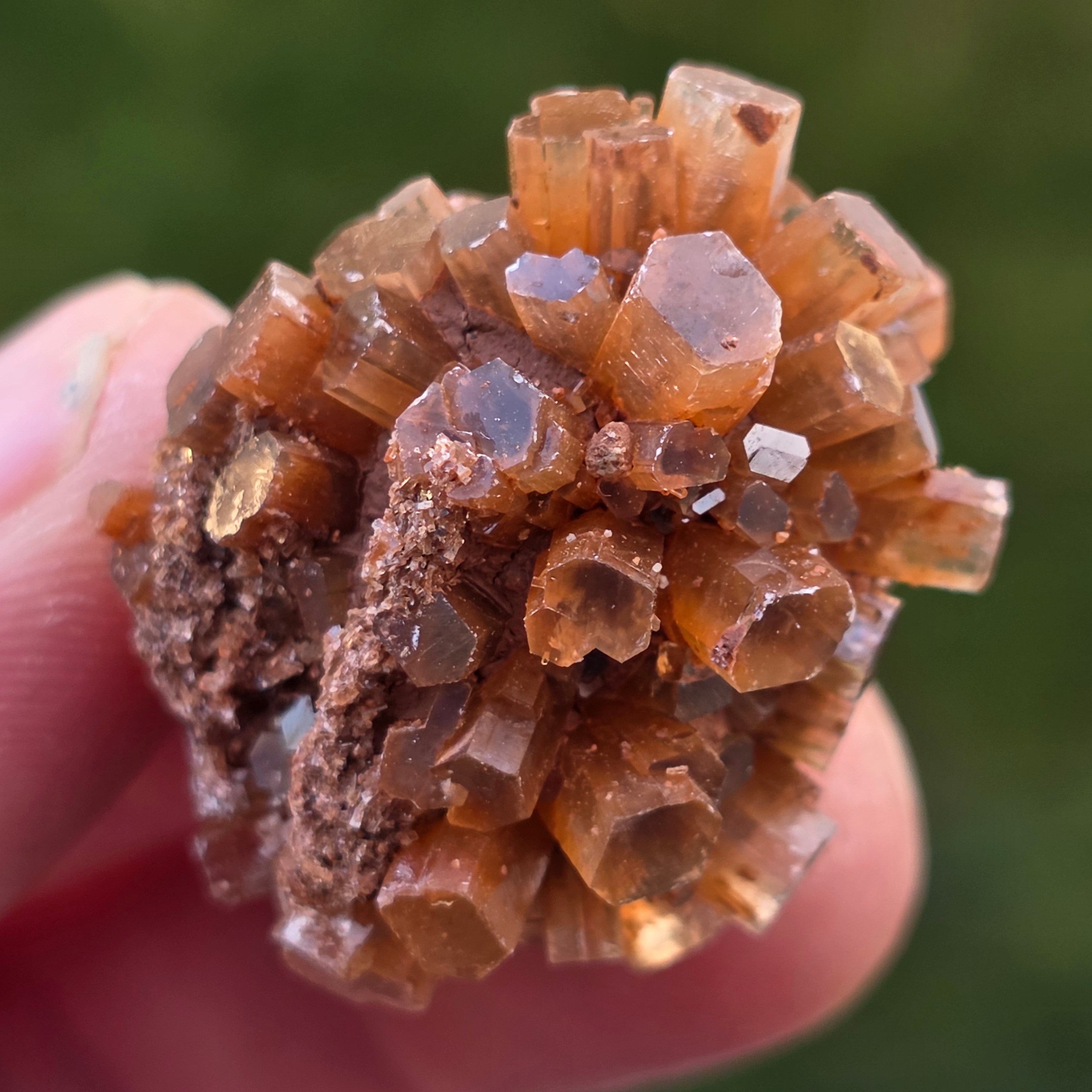 Cluster cristal aragonit din Maroc model 8