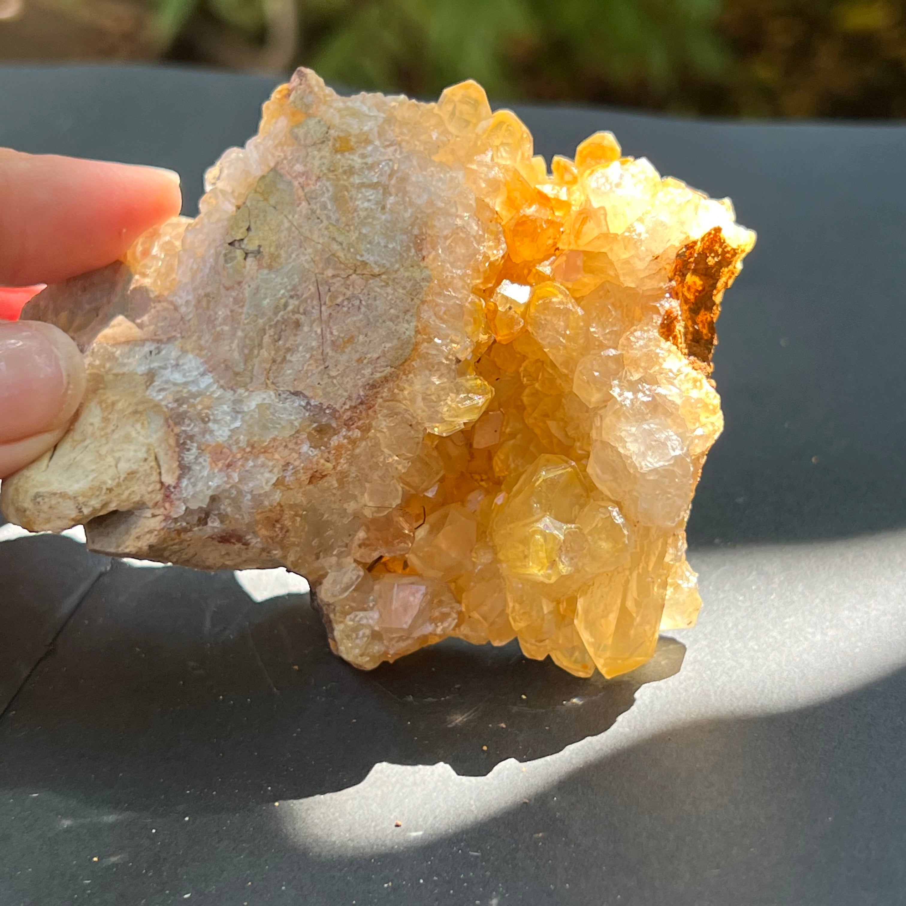 Cluster cuart lamaie, golden healer 5A/7, Zambia
