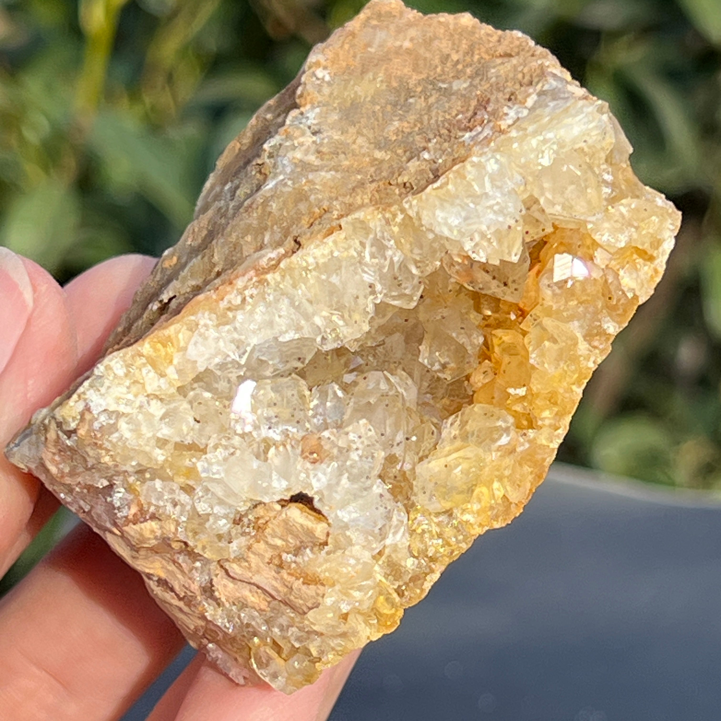 Cluster cuart lamaie Zambia, golden healer model 54