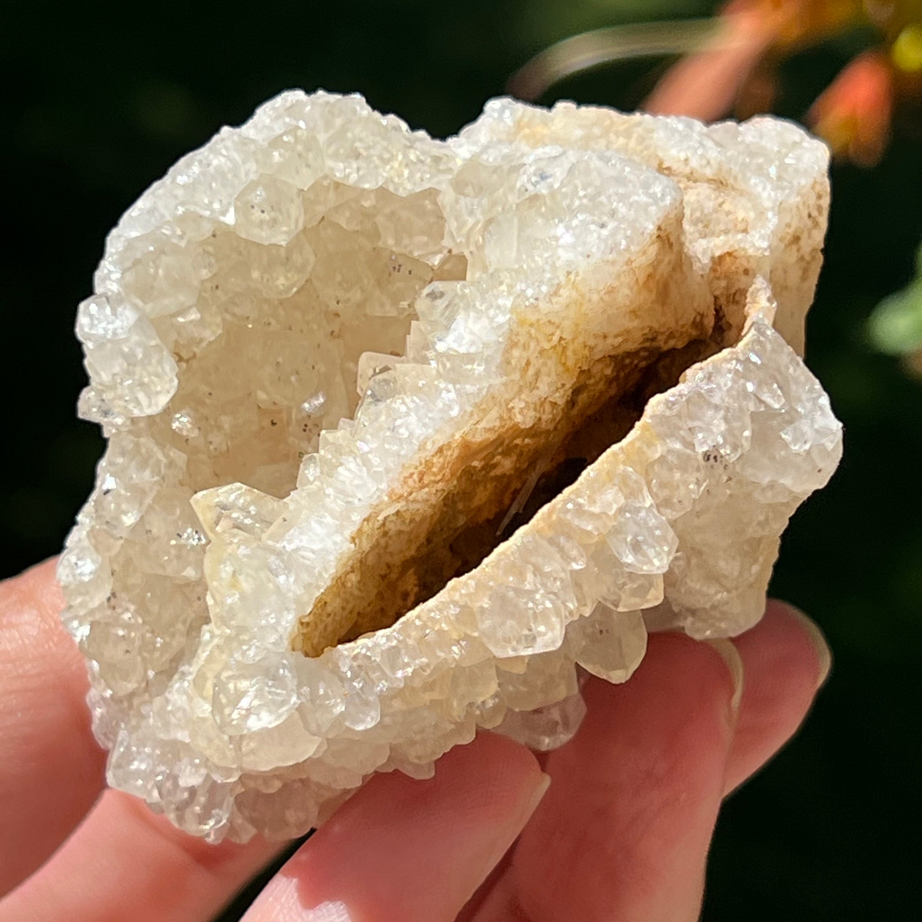 Cluster cuart lamaie Zambia, golden healer model Lm1