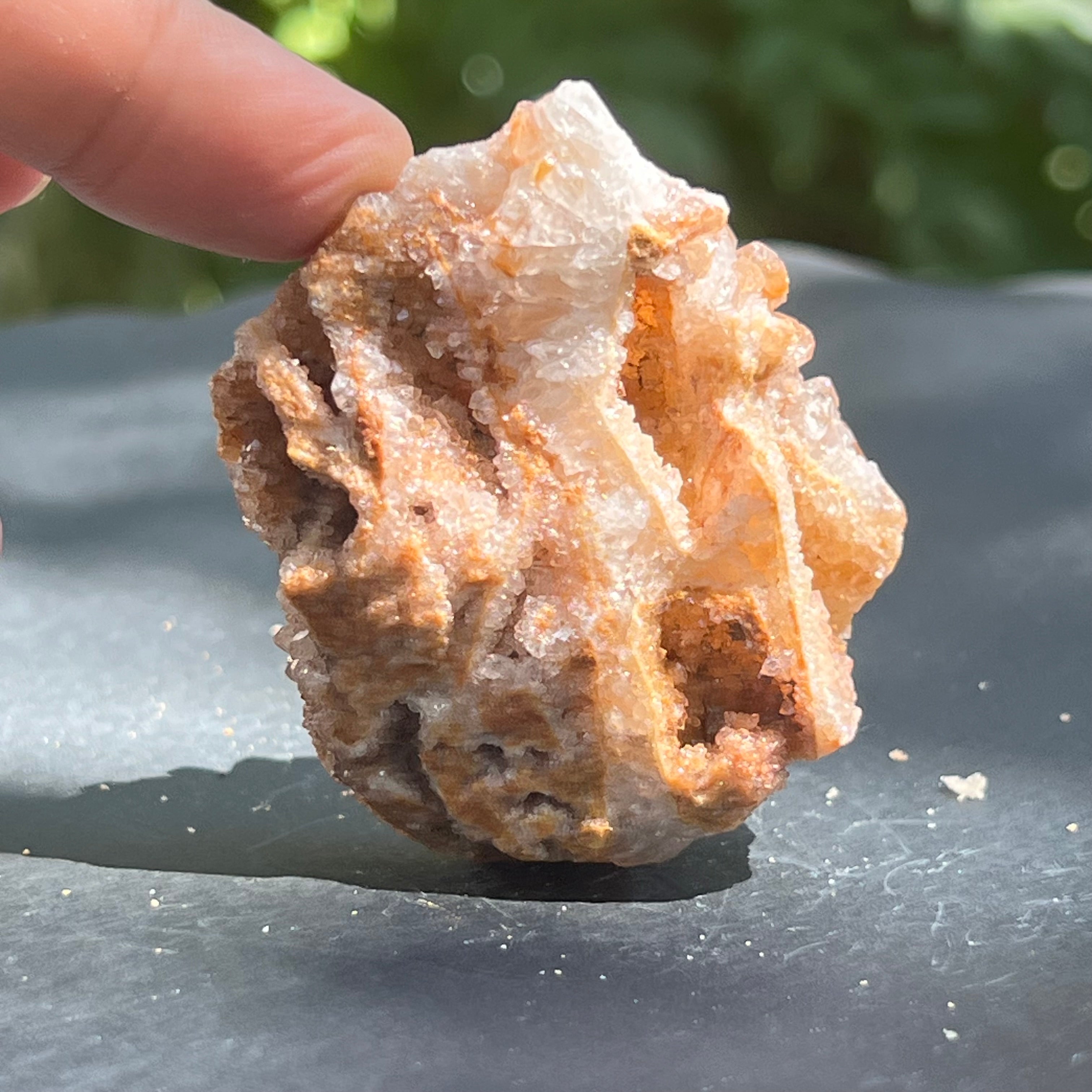 Cluster cuart lamaie Zambia, golden healer model Lm15