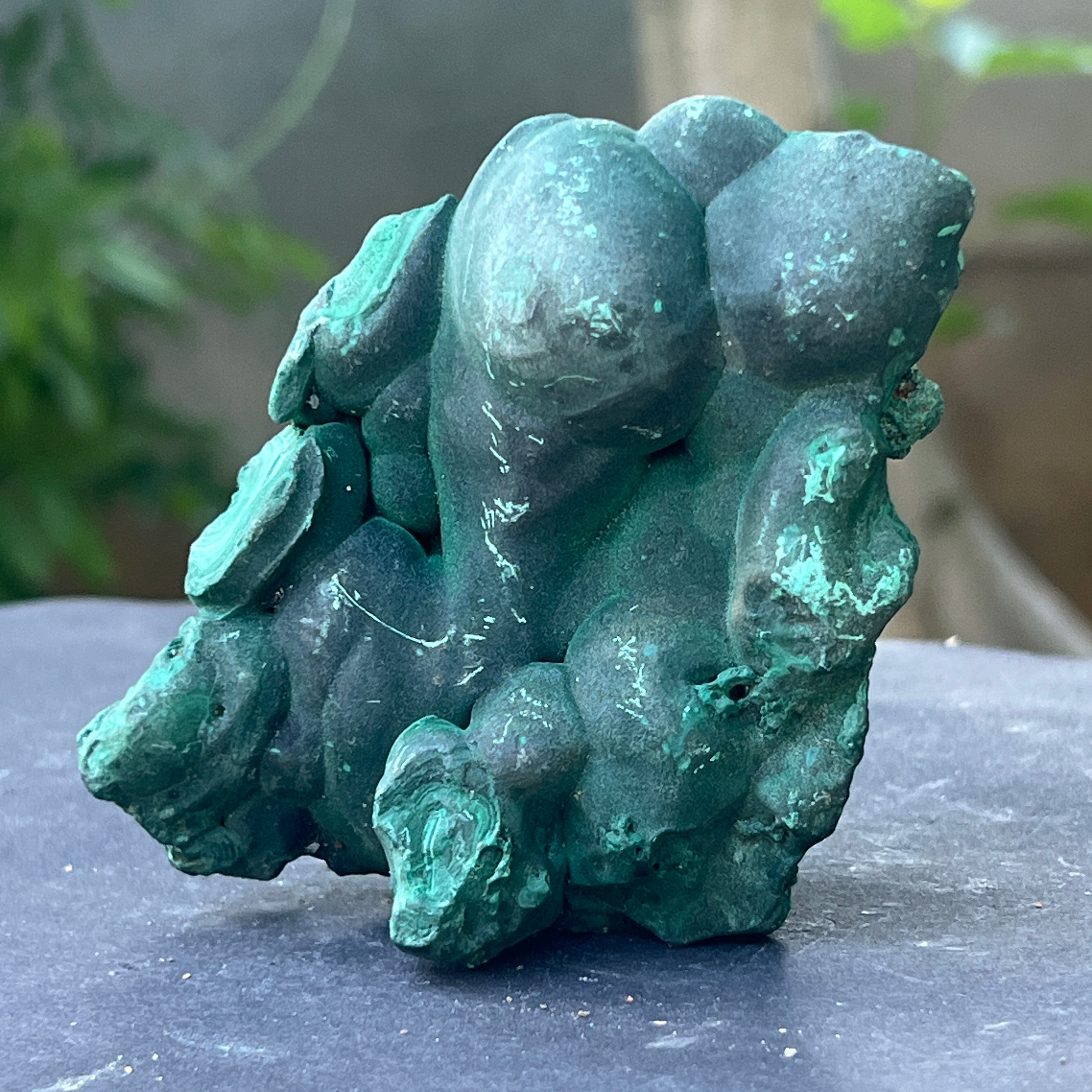 Cluster malachit botrioidală | Model 2