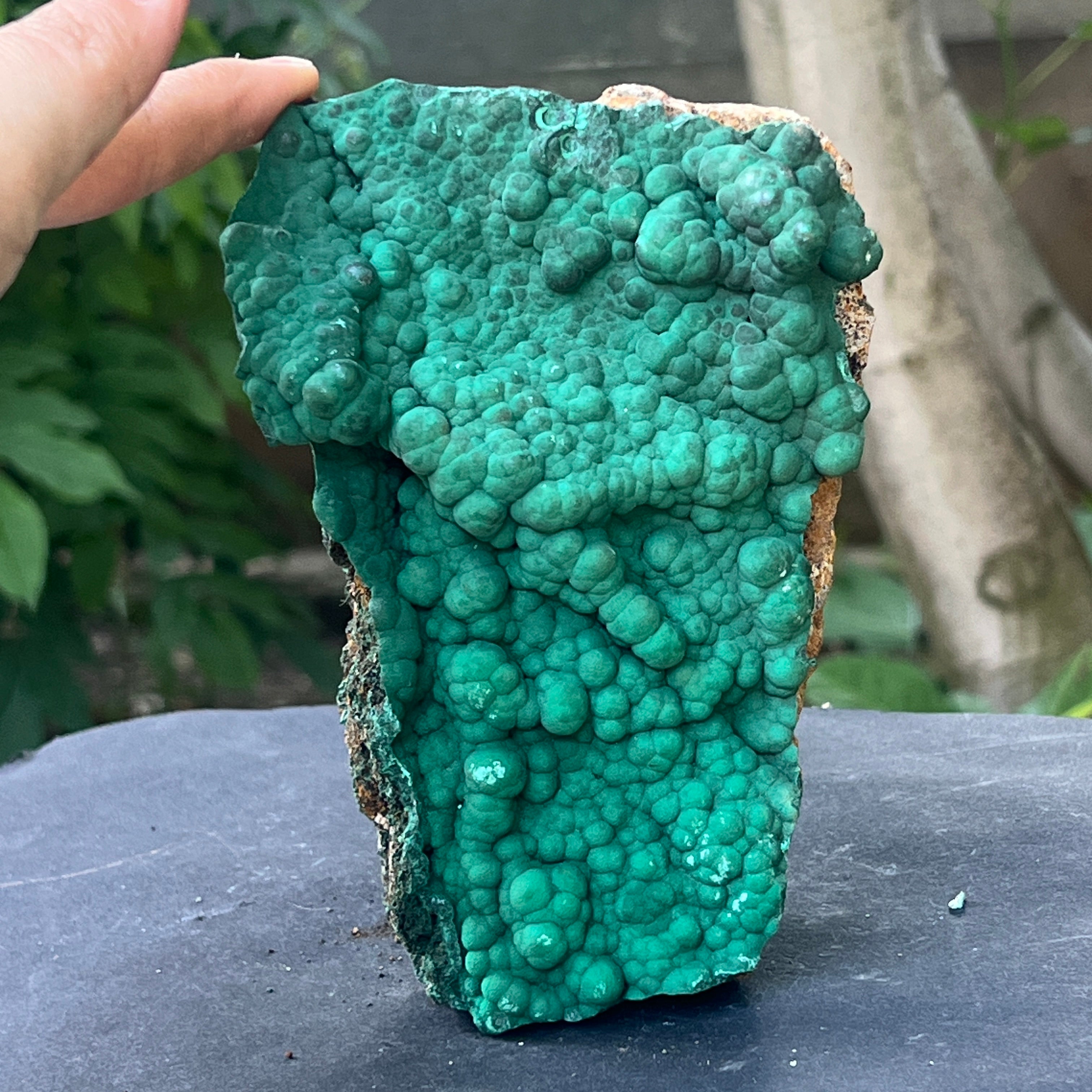 Cluster malachit botrioidală | Model 4