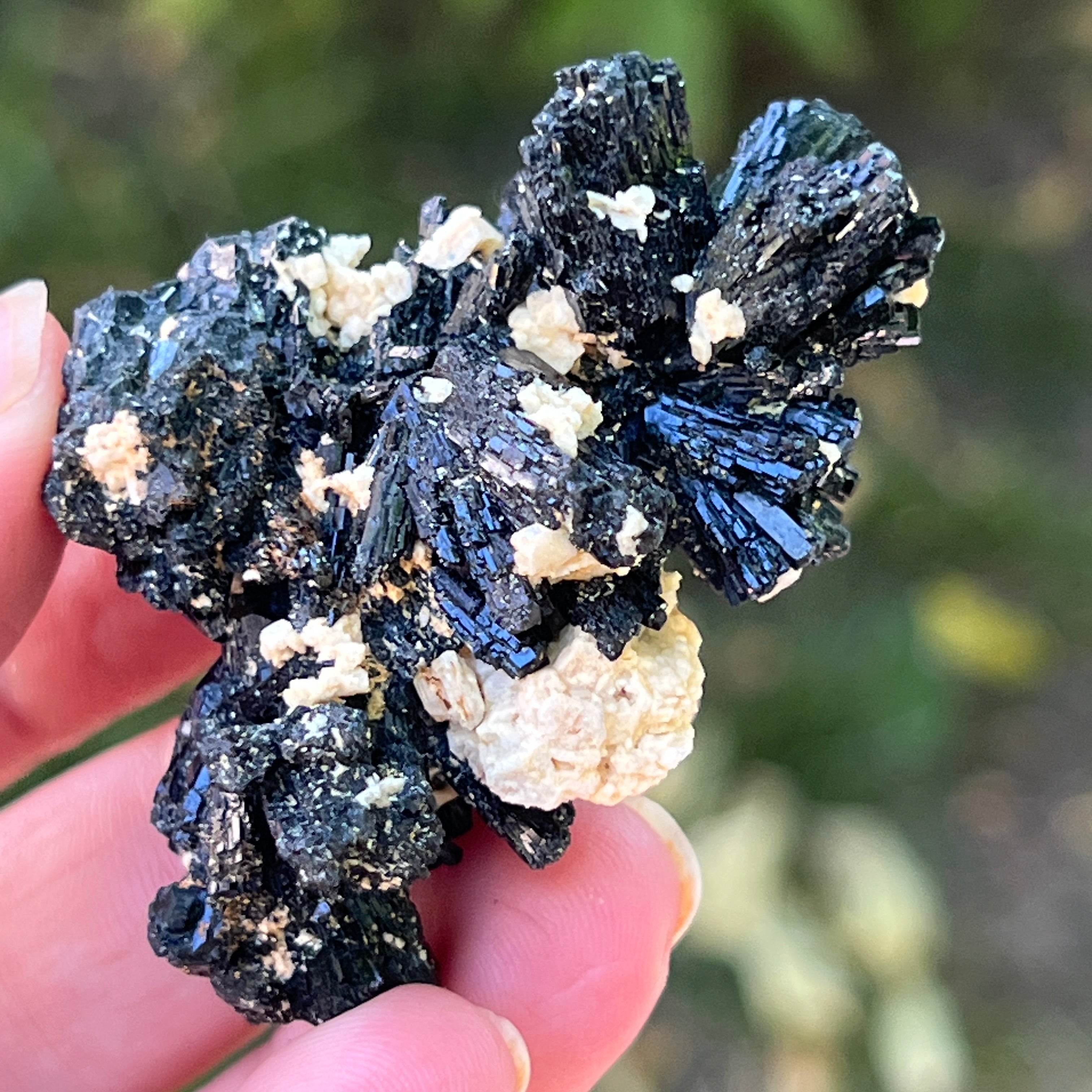 Cluster turmalina neagra model 16 din Erongo, Namibia