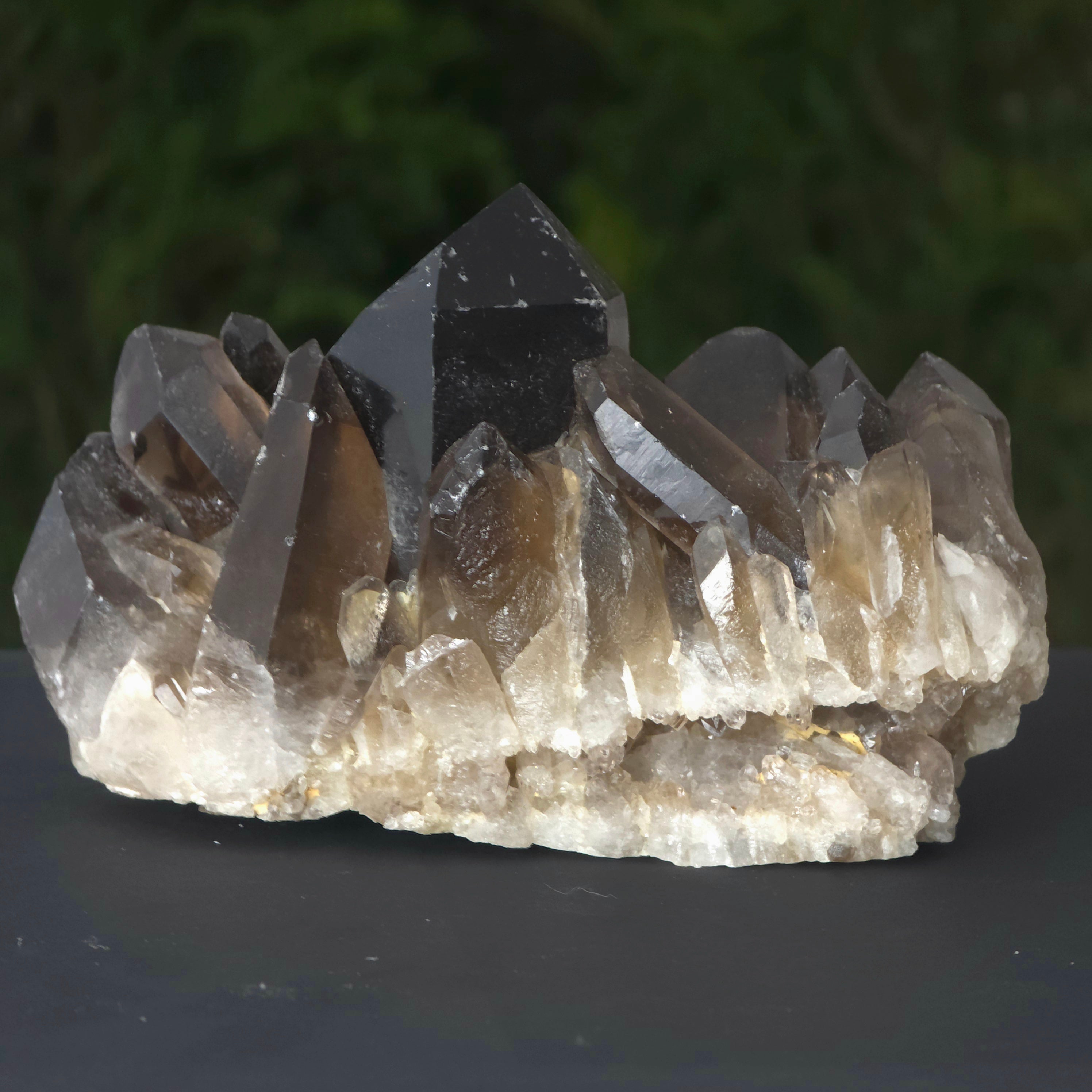 Cluster / varf cuart fumuriu din Brazilia, model L5