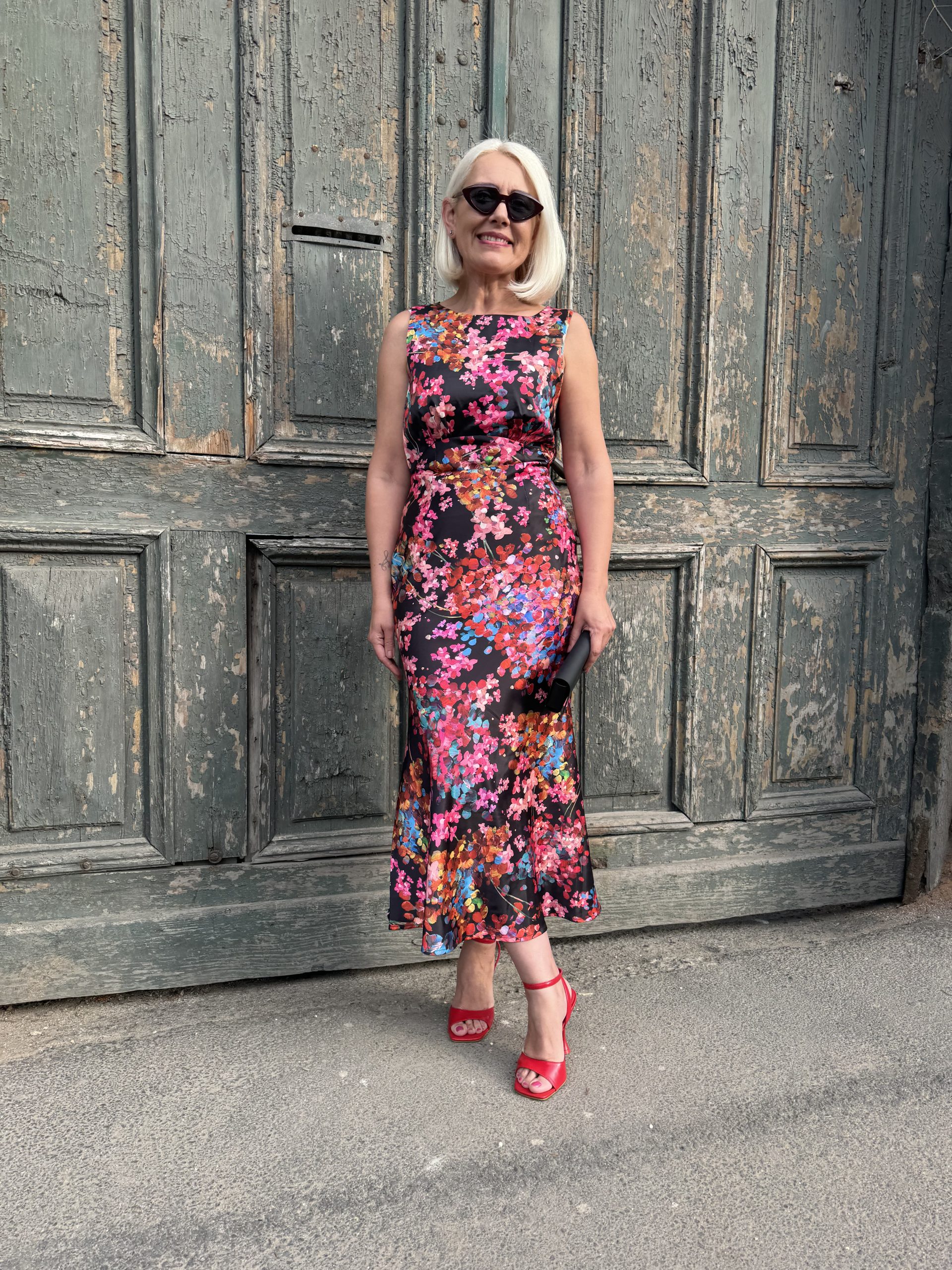 Coast Rochie cu spatele gol print floral - 36 EU