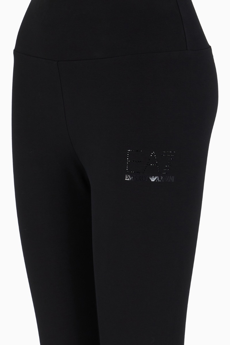Colanti EA7 W LEGGINGS HIGH WAIST FANCY STRASS - poza 2