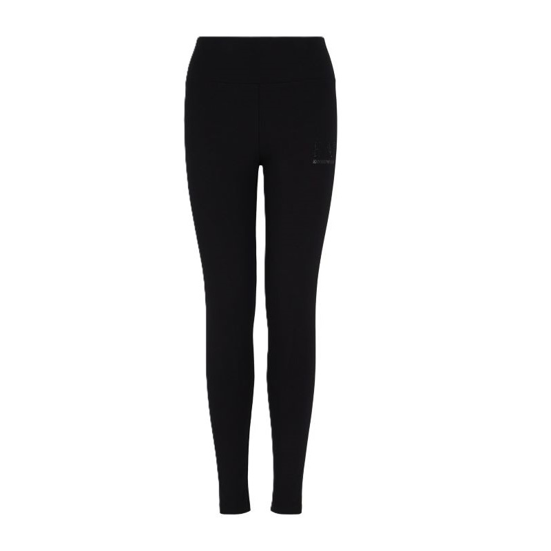Colanti EA7 W LEGGINGS HIGH WAIST FANCY STRASS - poza 3