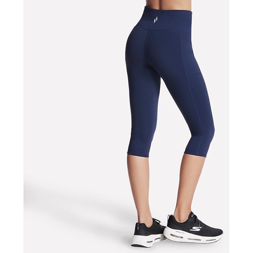 Colanti femei Skechers GO WALK High Waisted Capri W2CP2-NVY - poza 2