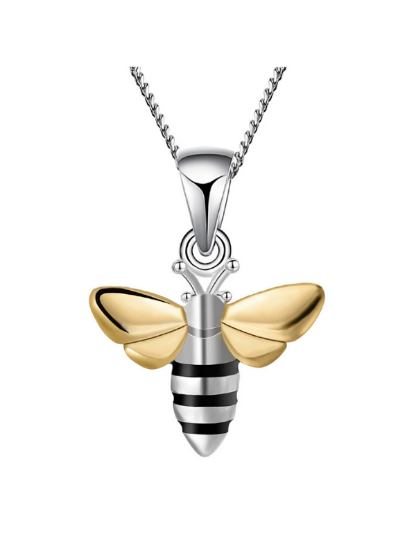 Colier Argint Honey Bee