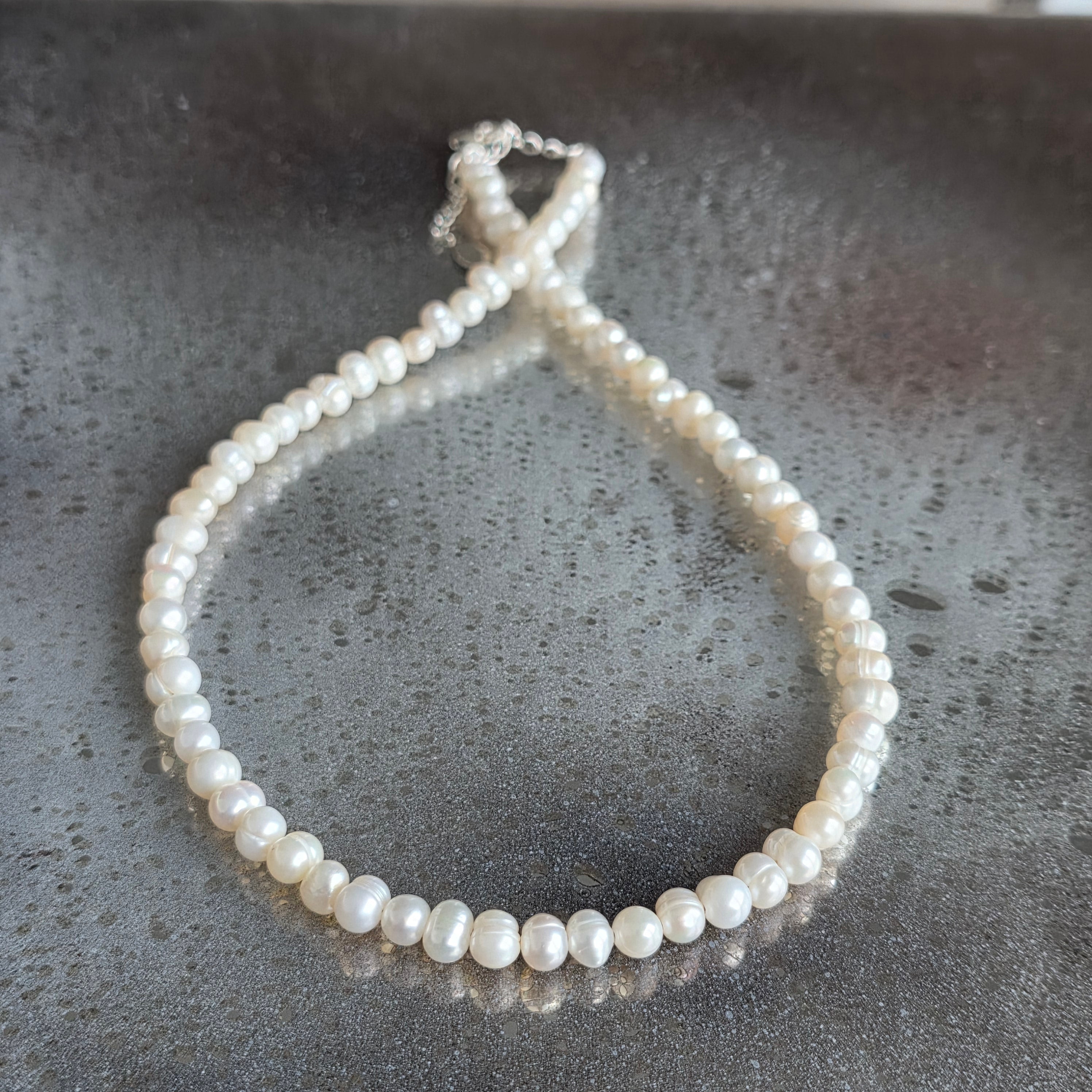 Colier perle de cultură Classic White #315