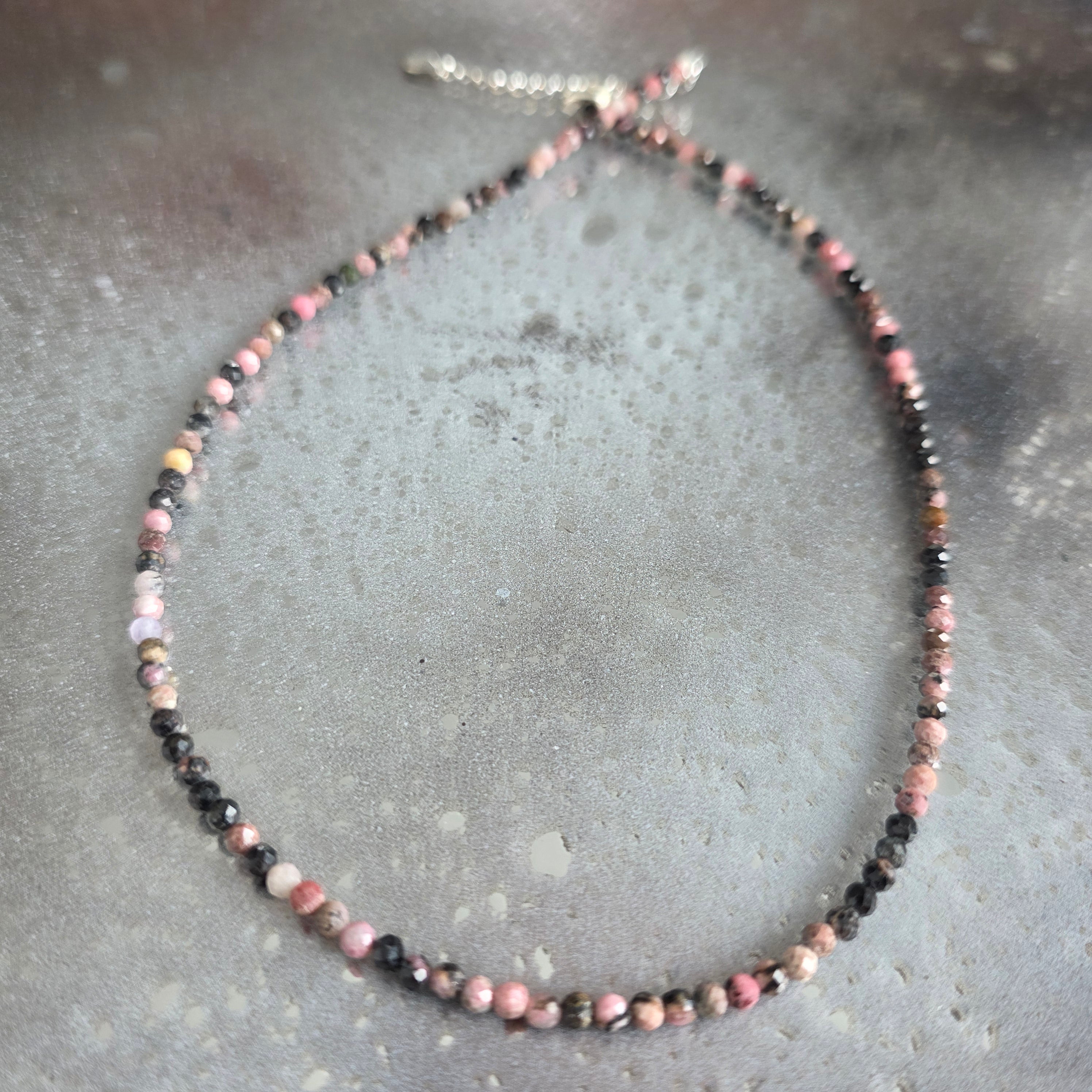 Colier rodonit Pulse #104