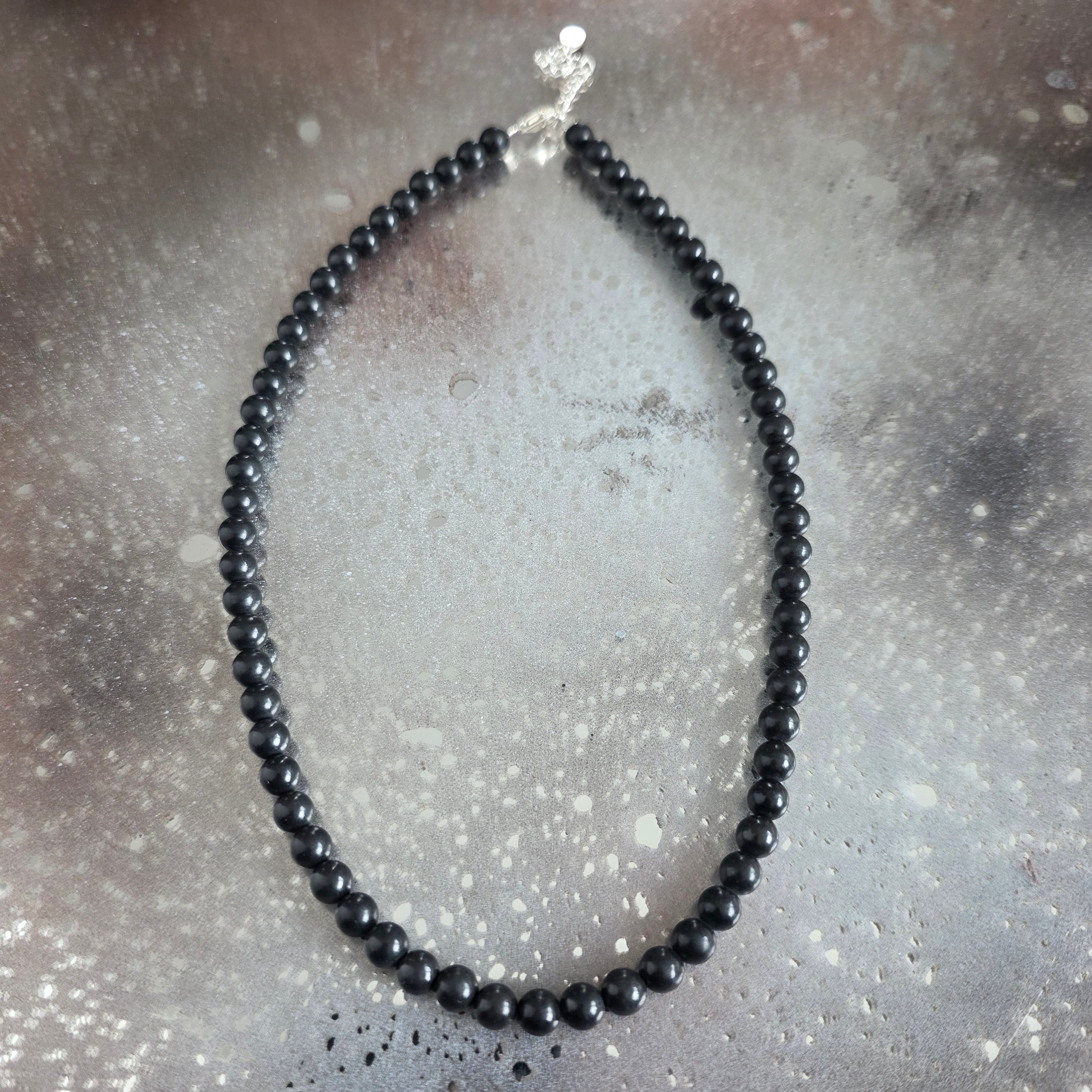 Colier shungit Noir #101