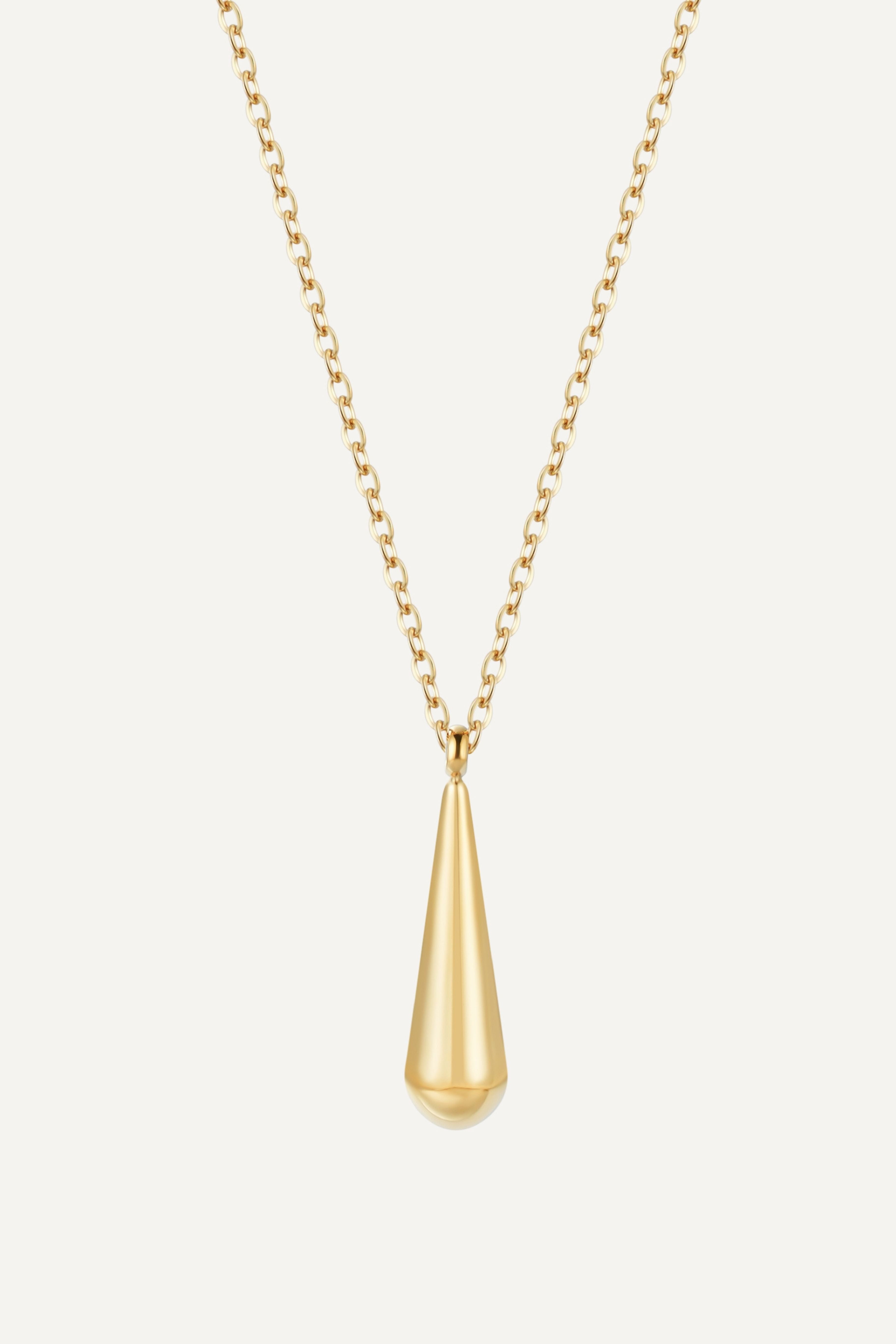 Colier Tear Gold - Gold