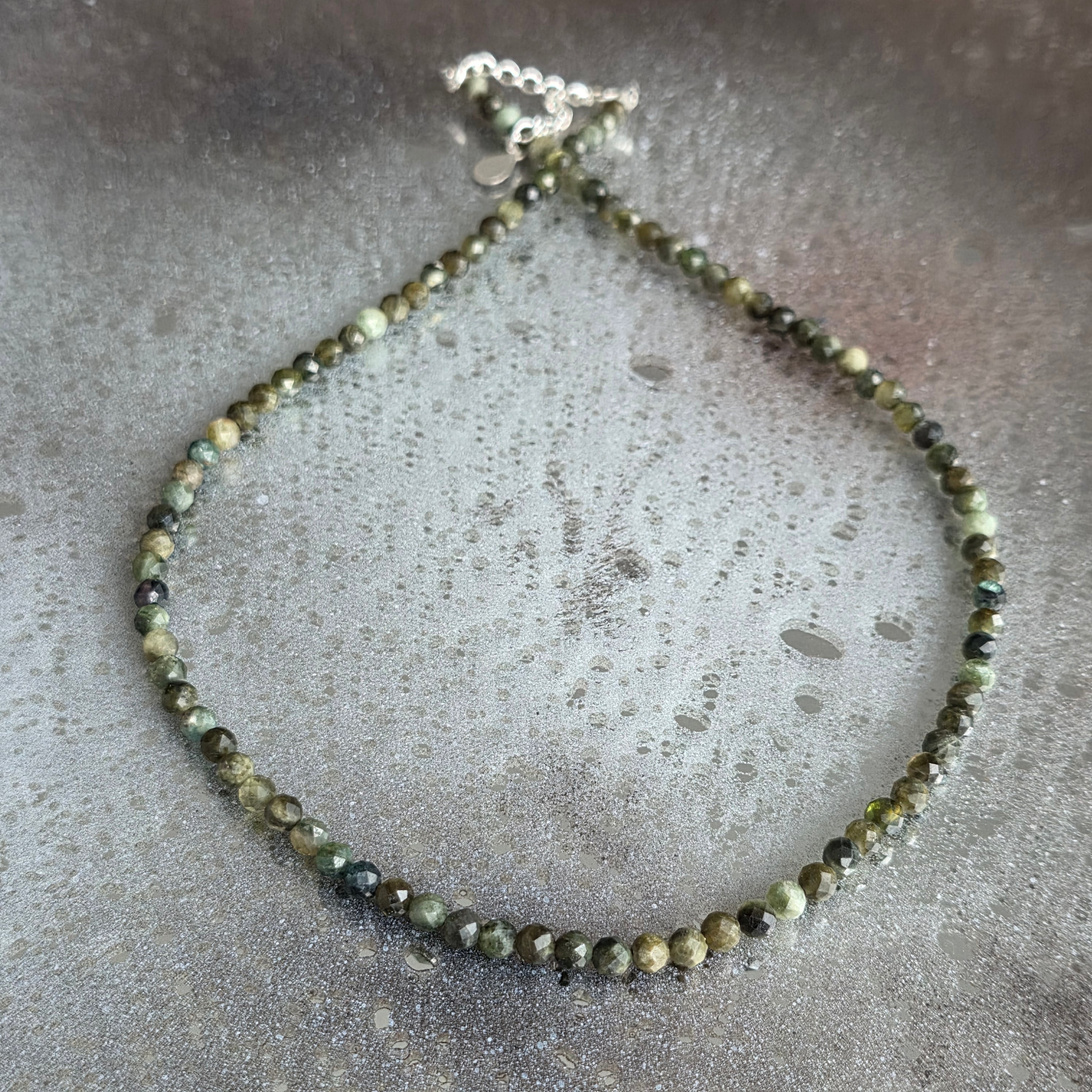 Colier turmalina verde Growth #291