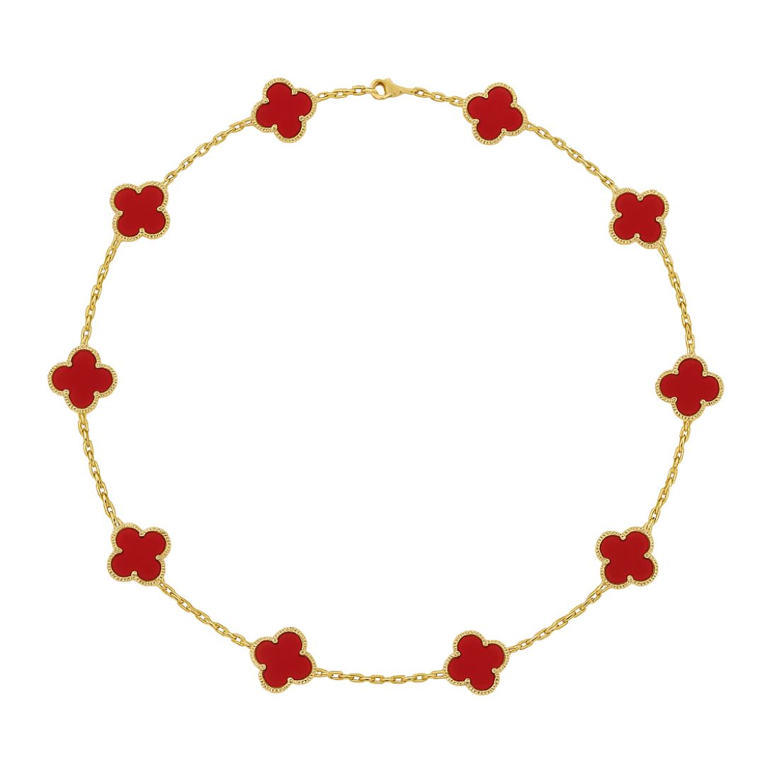 Colier Van Luxy Red Gold