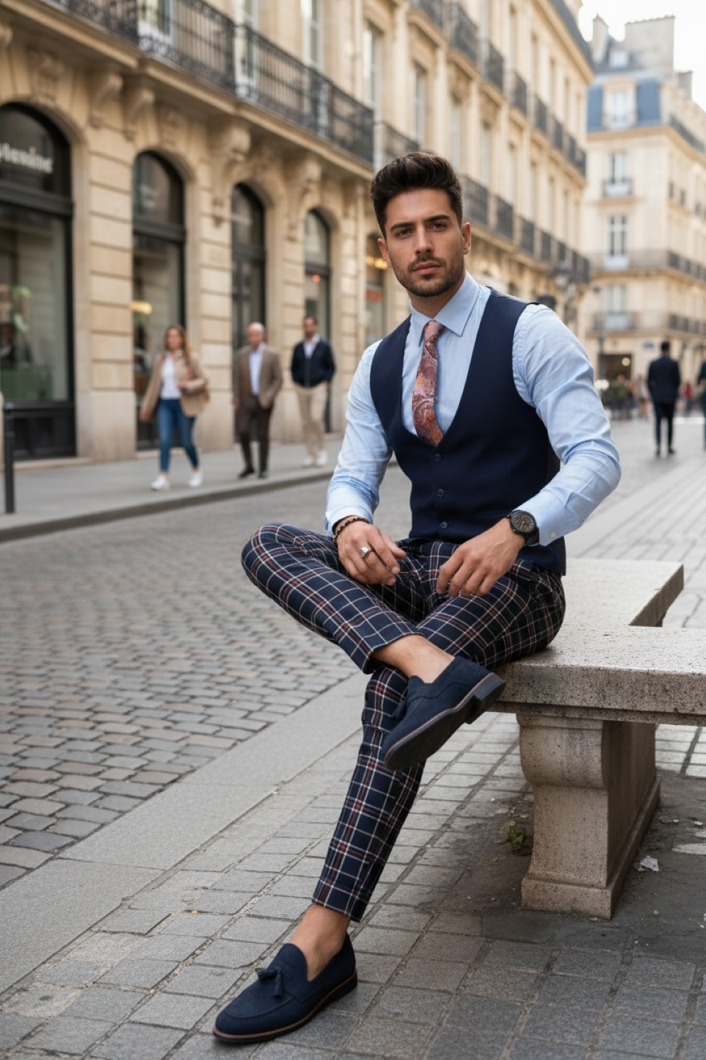 Compleu barbati Vesta + Pantaloni 11829