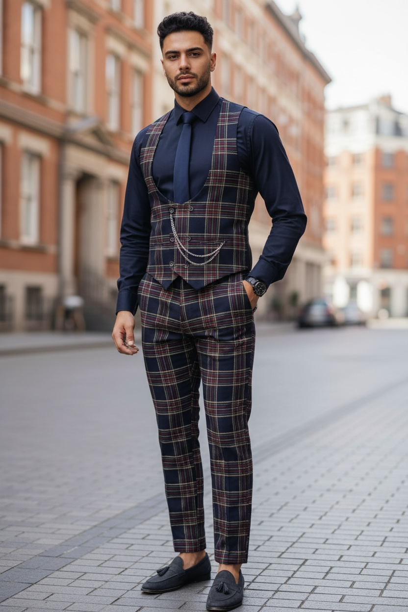 Compleu barbati Vesta + Pantaloni 12814 36