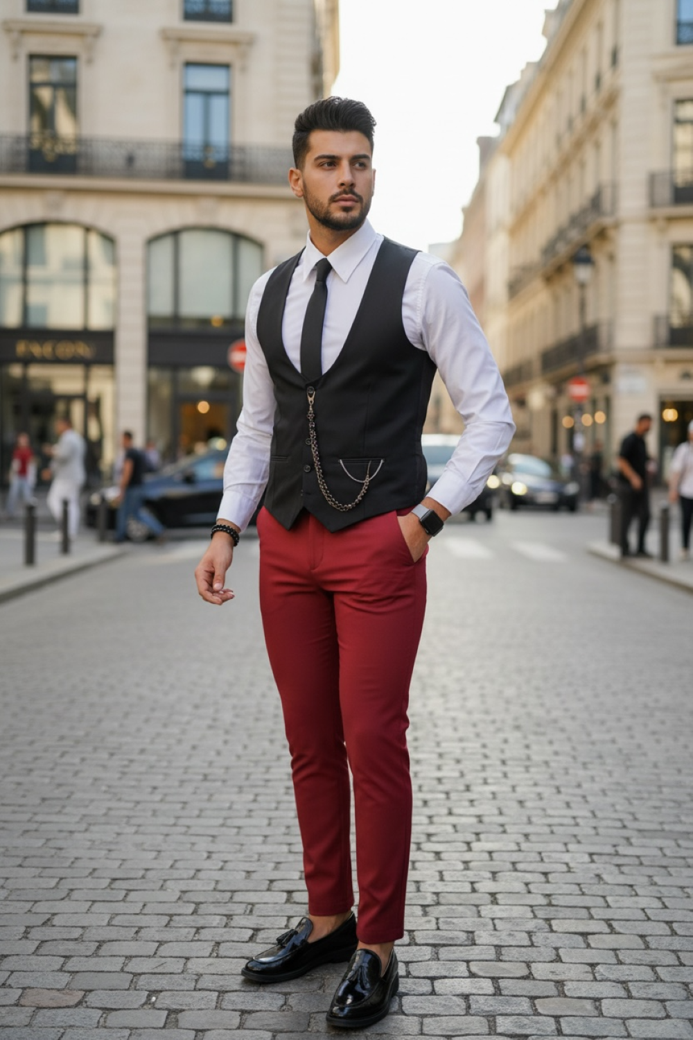 Compleu barbati Vesta + Pantaloni B1777