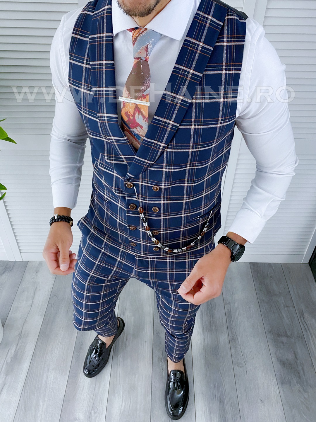 Compleu barbati Vesta + Pantaloni B4137 N7-4.2