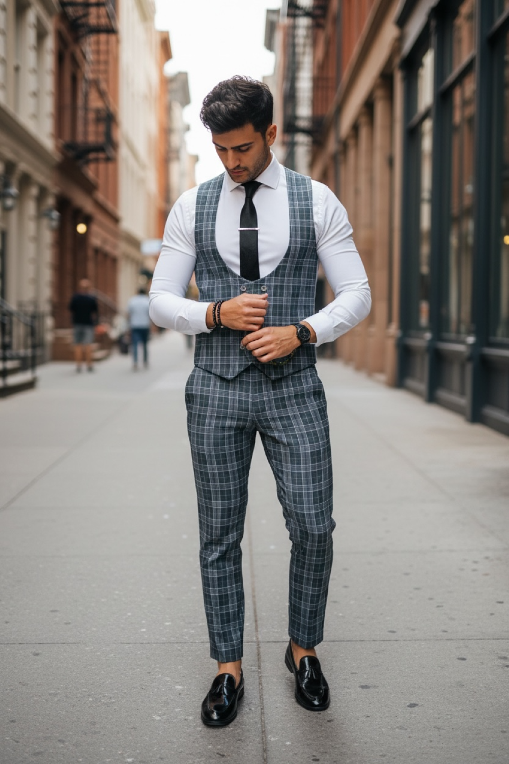 Compleu barbati Vesta + Pantaloni B4159 6-4.3