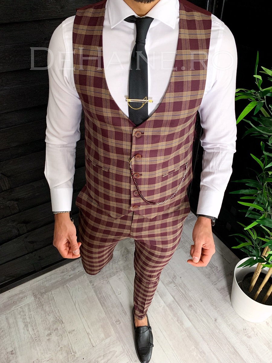 Compleu barbati Vesta + Pantaloni ZR A4115 P19-2.1